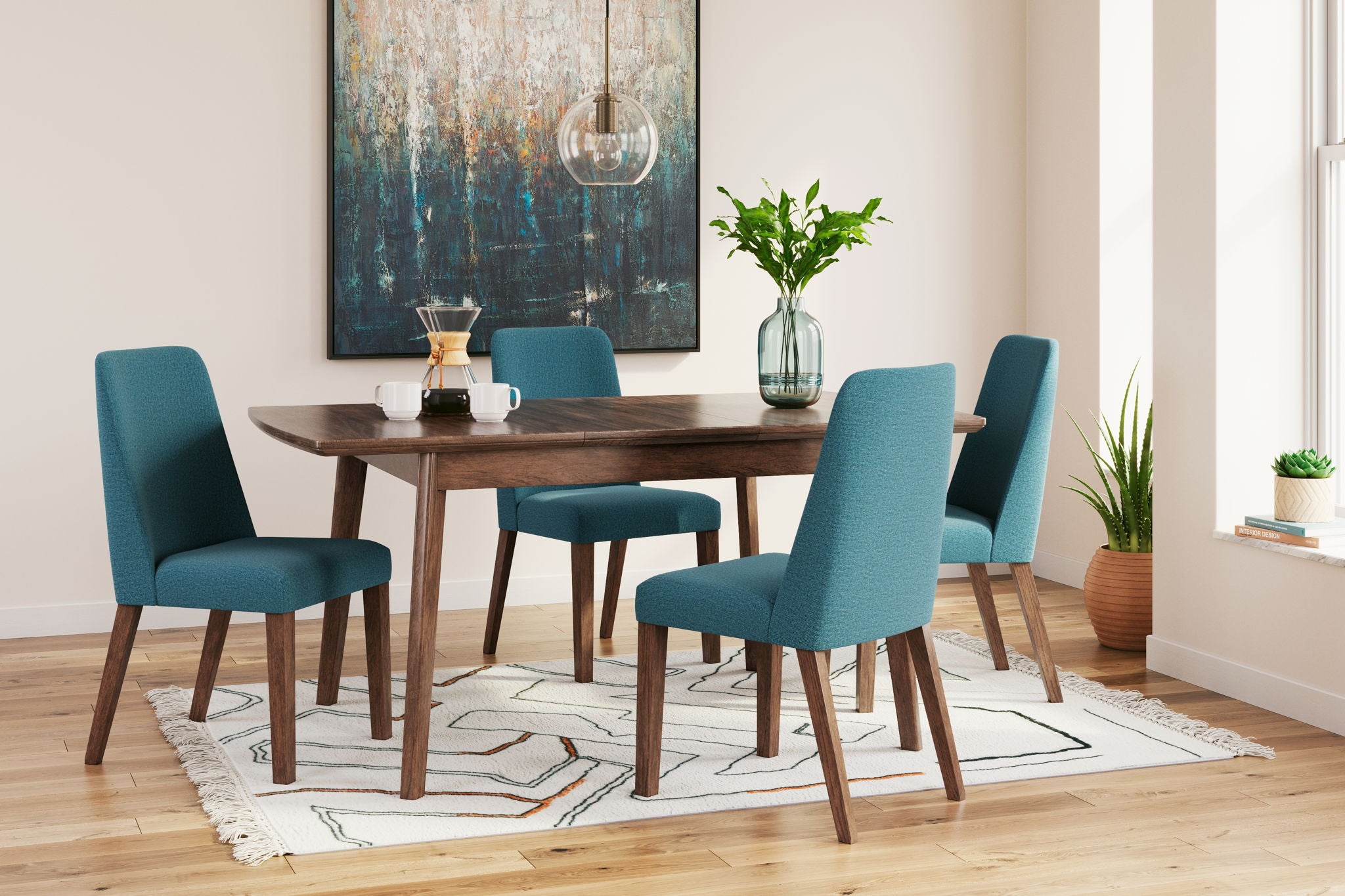 Lyncott - Butterfly Extension Table Set - Urban Living Furniture (Los Angeles, CA)