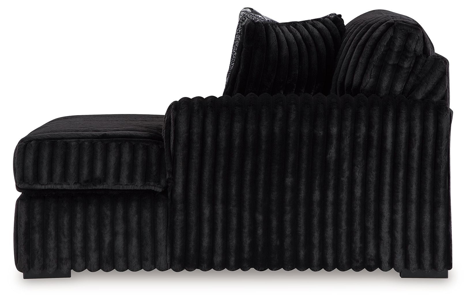 Midnight-Madness - Onyx - Raf Corner Chaise - Urban Living Furniture (Los Angeles, CA)