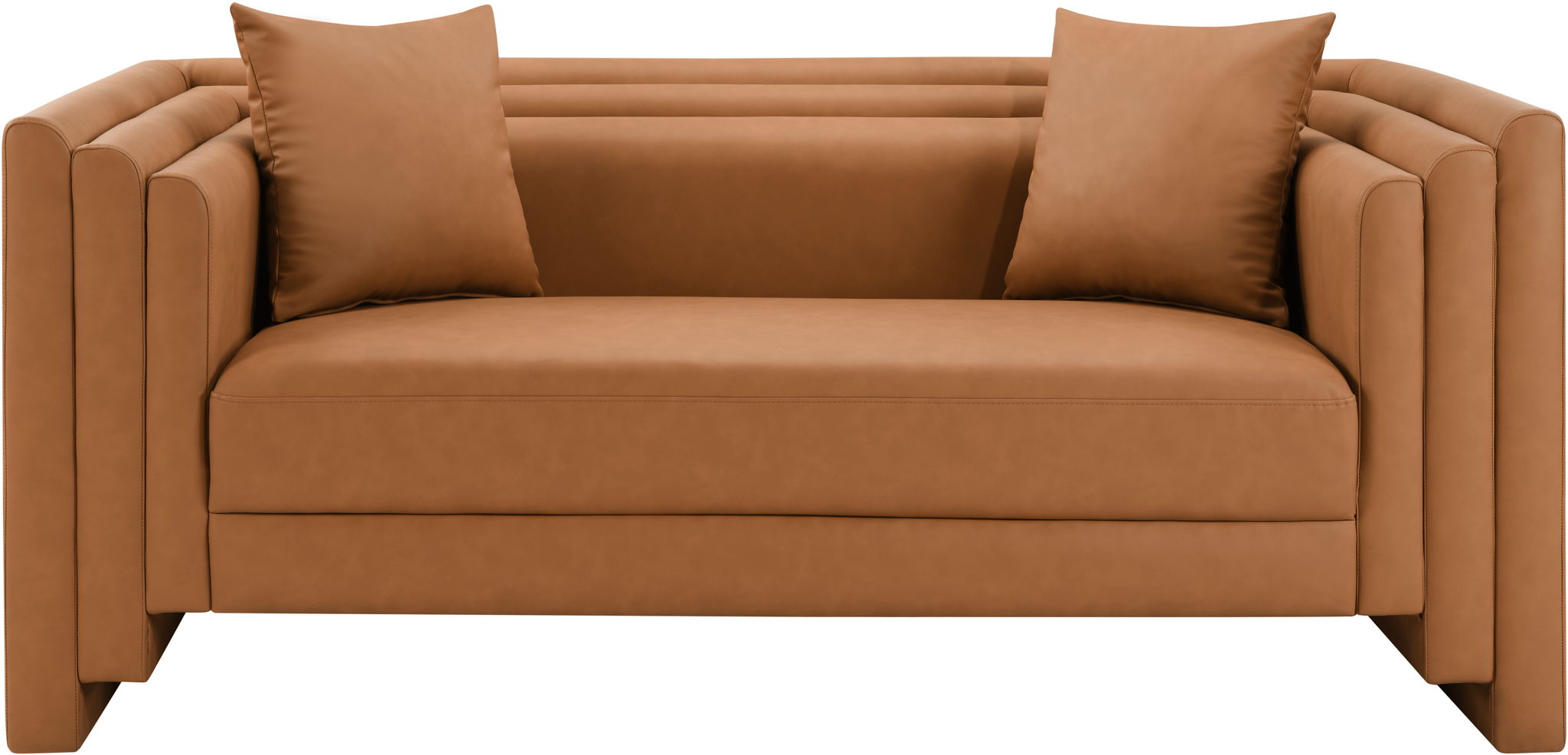 Everett - Vegan Leather Upholstered Loveseat - Urban Living Furniture (Los Angeles, CA)