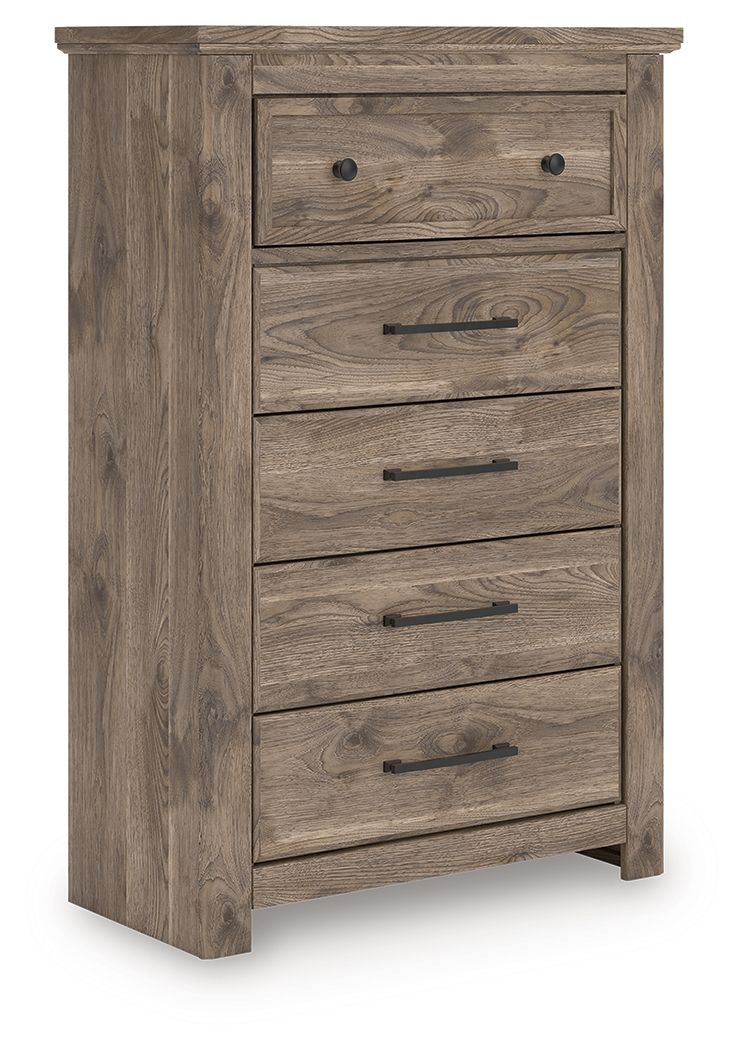 Rusticott - Brown - Five Drawer Chest - Urban Living Furniture (Los Angeles, CA)