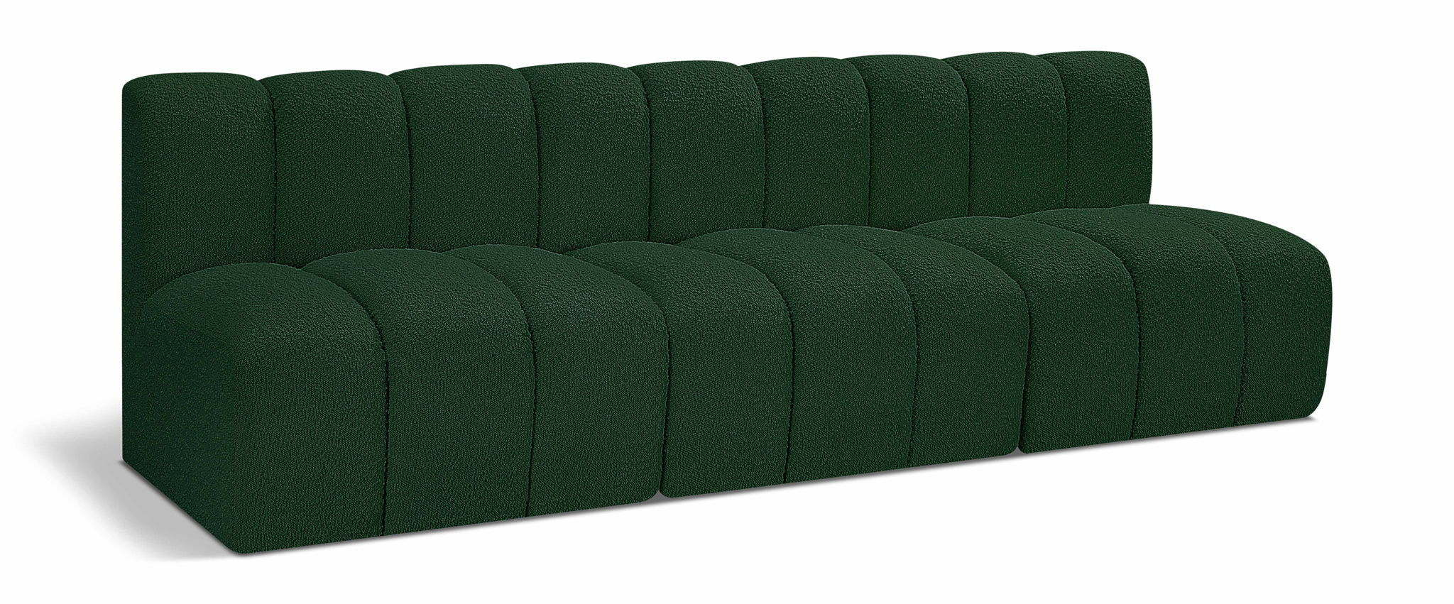 Arc - Boucle Fabric 3 Seats Modular Sofa - Urban Living Furniture (Los Angeles, CA)