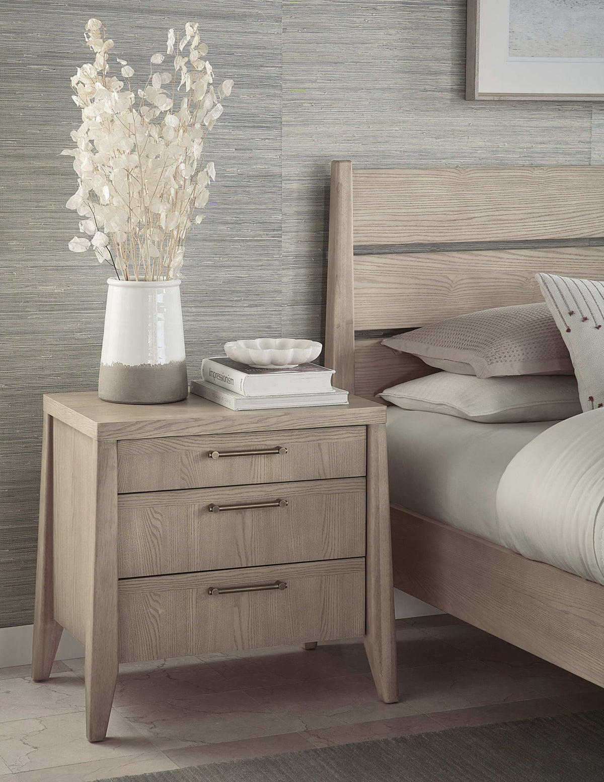 Sumire - Ash Wood Nightstand