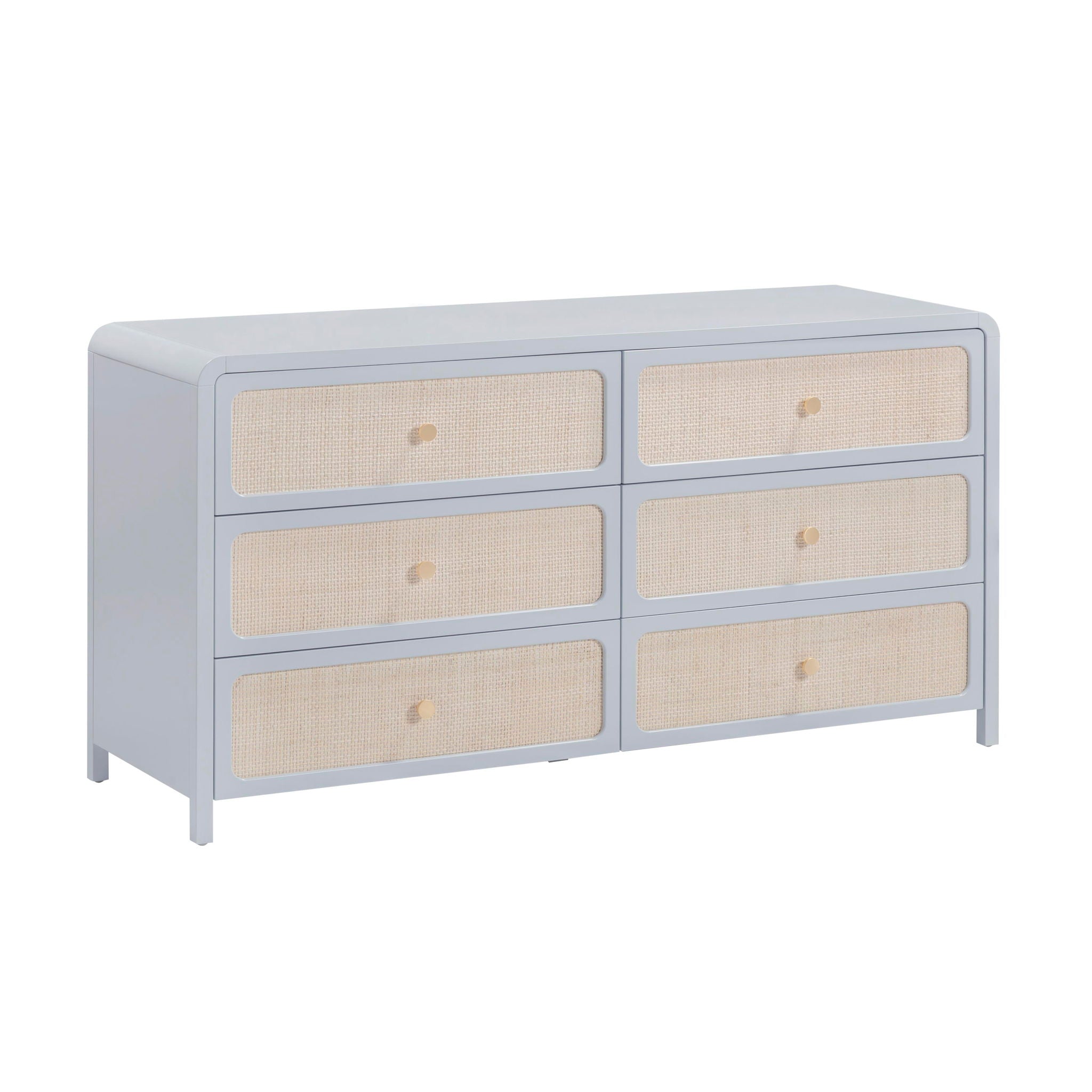 Patty - Rattan 6 Drawer Dresser - Urban Living Furniture (Los Angeles, CA)