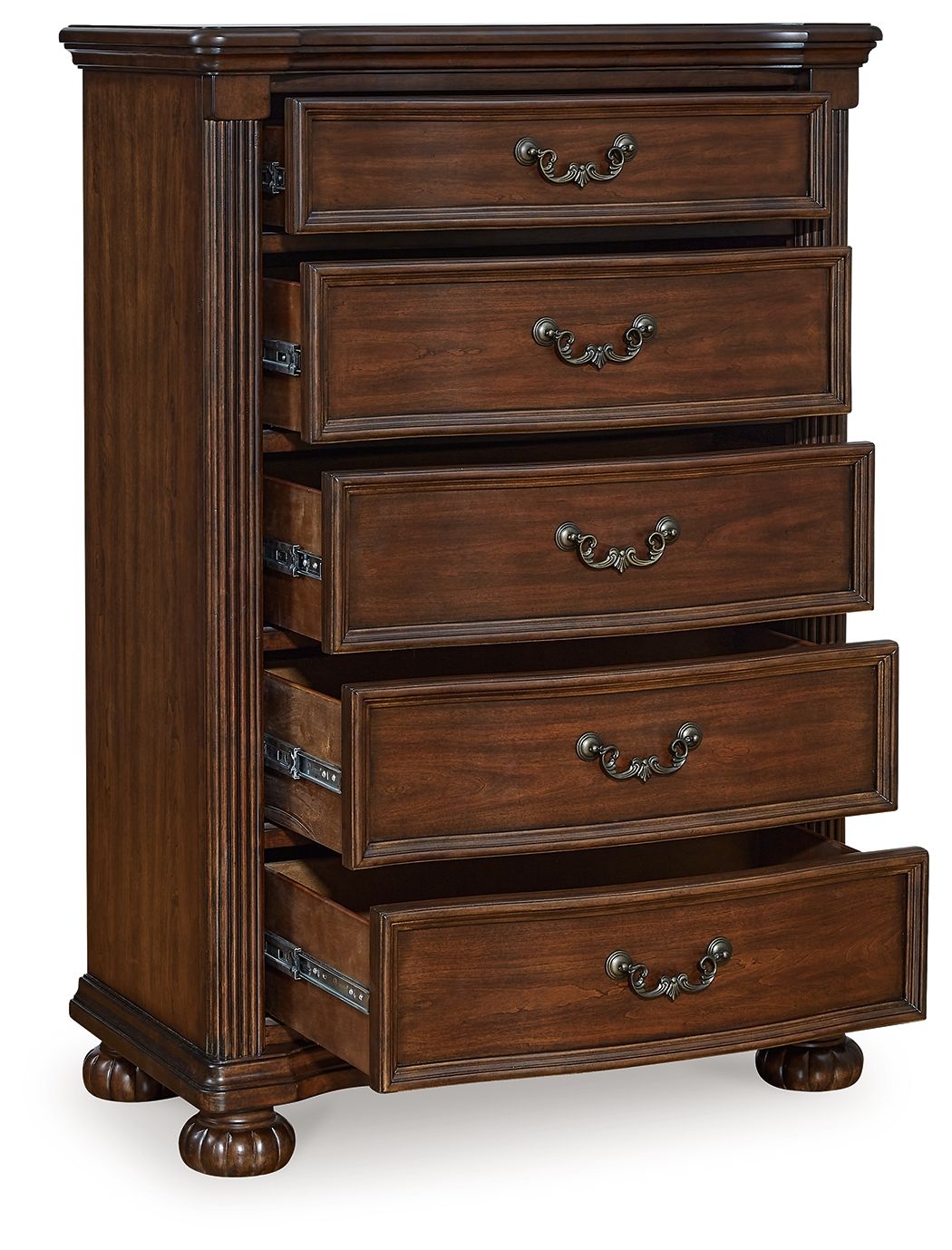 Lavinton - Brown - Five Drawer Chest - Urban Living Furniture (Los Angeles, CA)