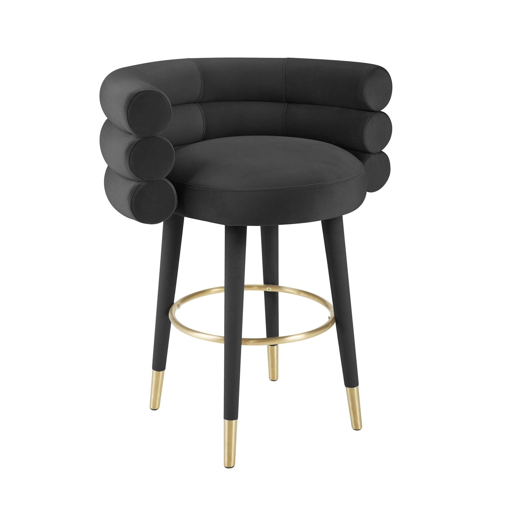 Betty - Velvet Counter Stool - Urban Living Furniture (Los Angeles, CA)