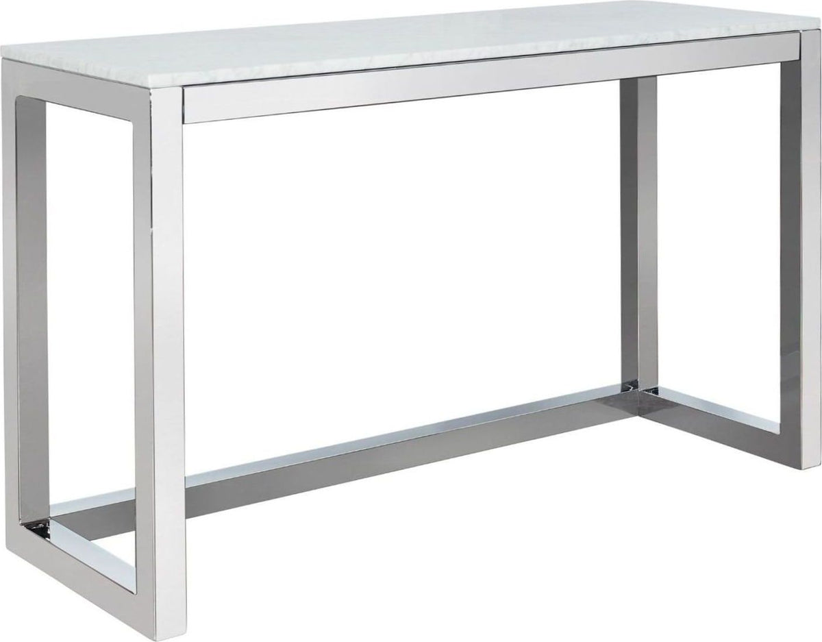 Amalfi - Carrara Marble Top Sideboard - Chrome
