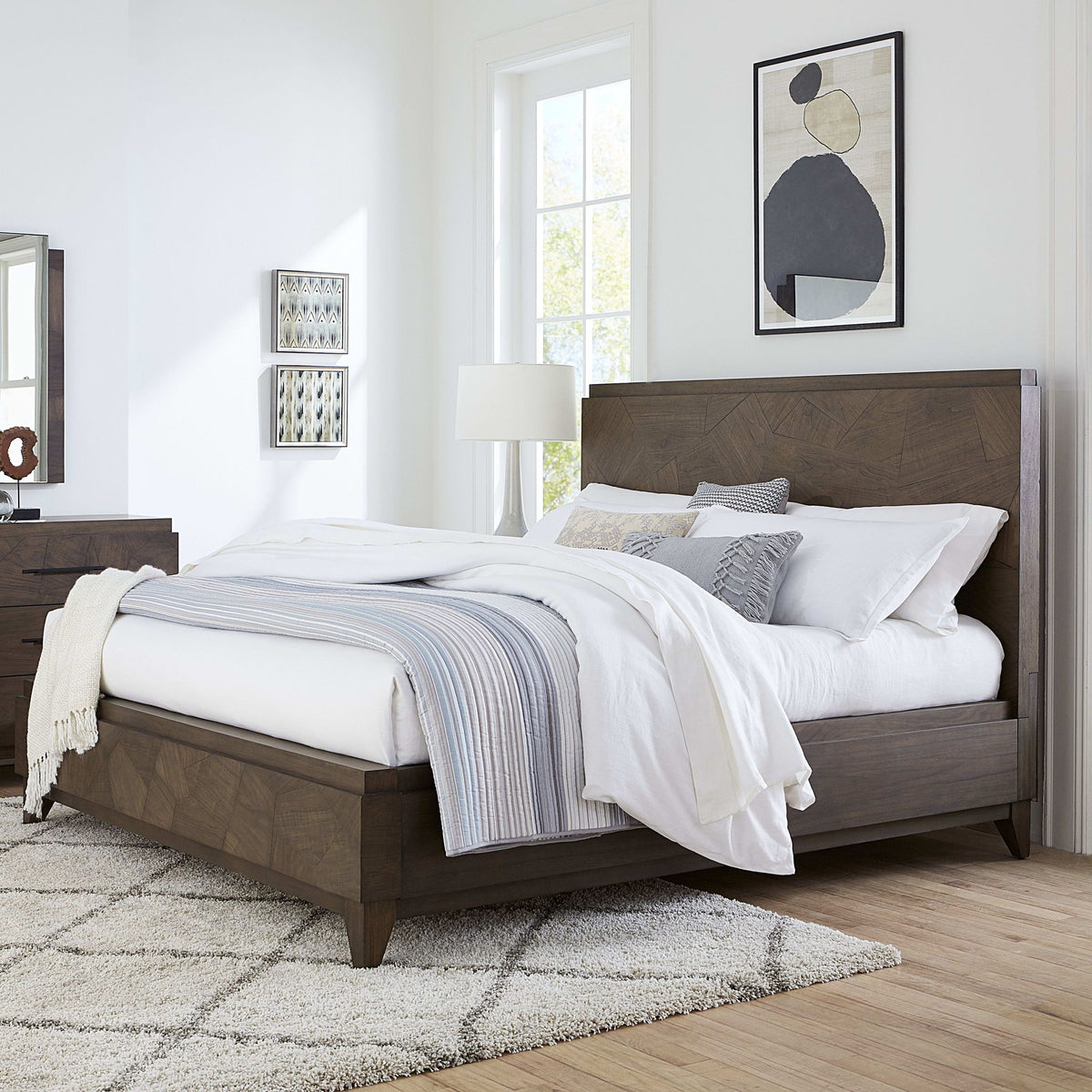 Broderick - Panel Bed