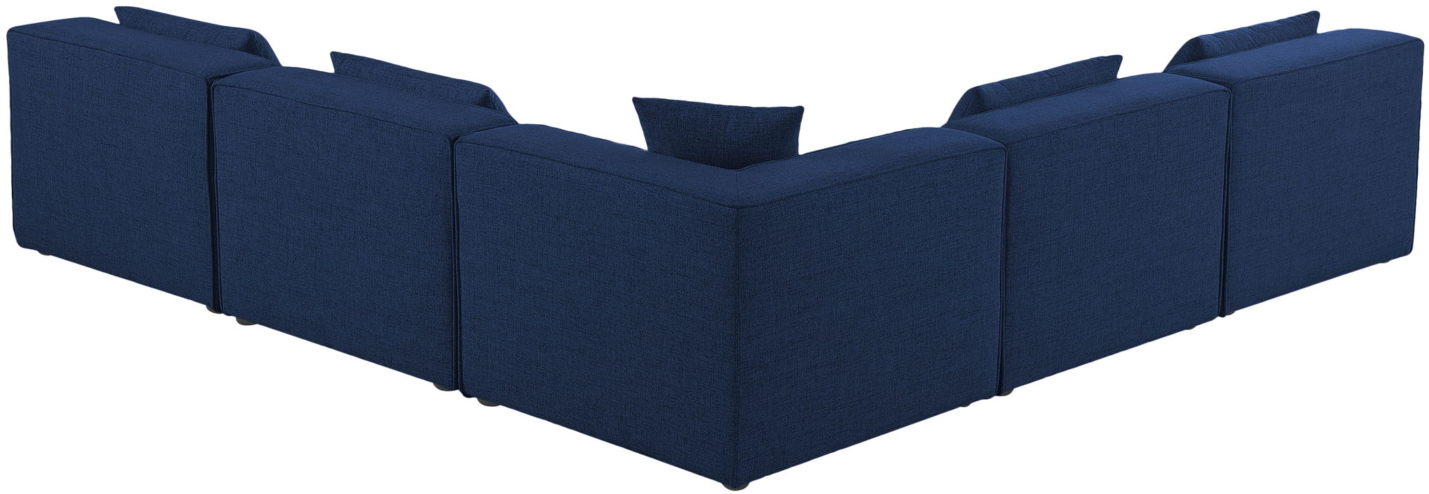 Cube - Linen 5 Piece Modular Corner Armless Sectional - Urban Living Furniture (Los Angeles, CA)