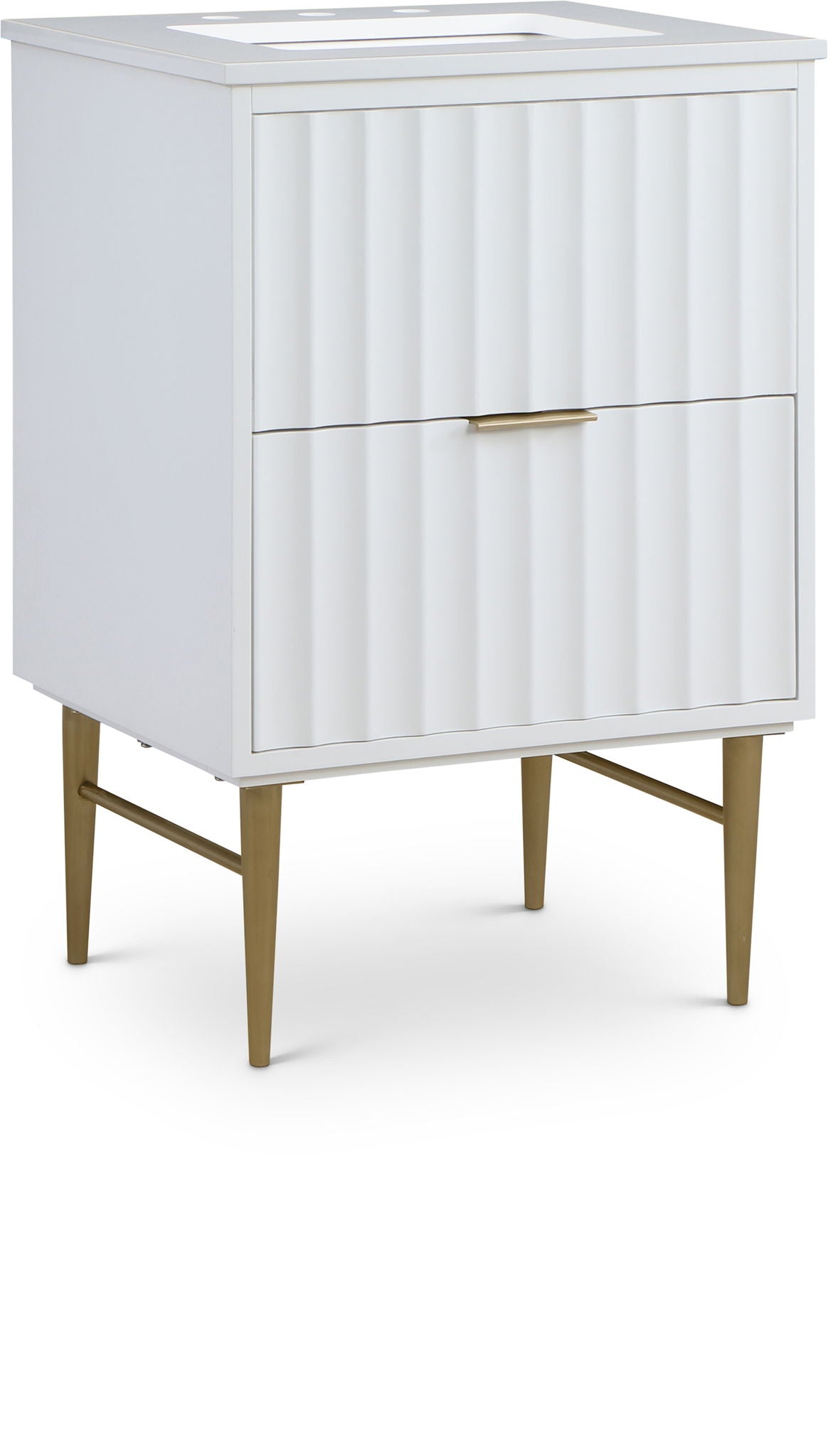 Modernist - Bathroom Vanity With Gold Legs - Urban Living Furniture (Los Angeles, CA)