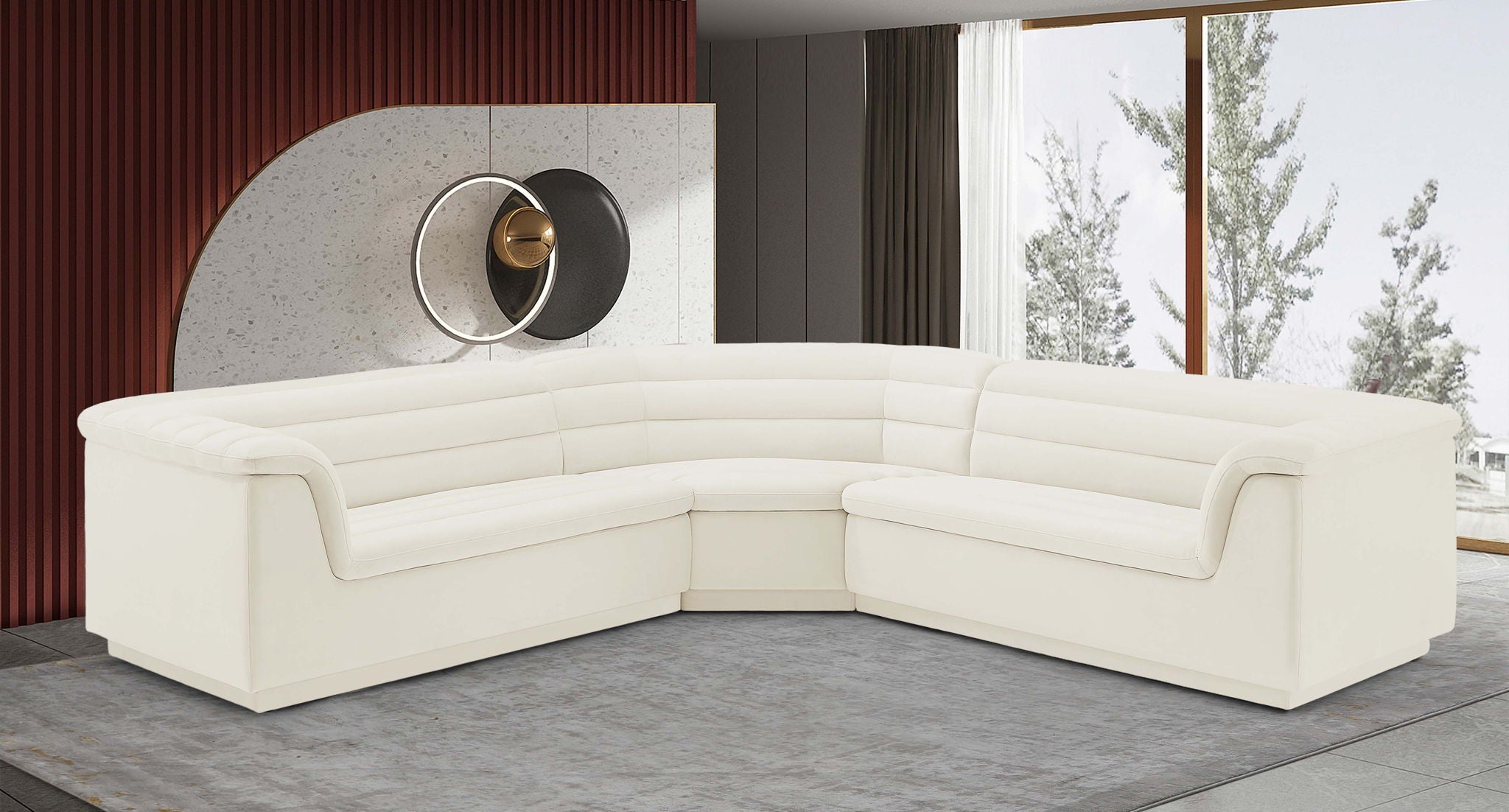 Cascade - Velvet Modular Sectional - Urban Living Furniture (Los Angeles, CA)