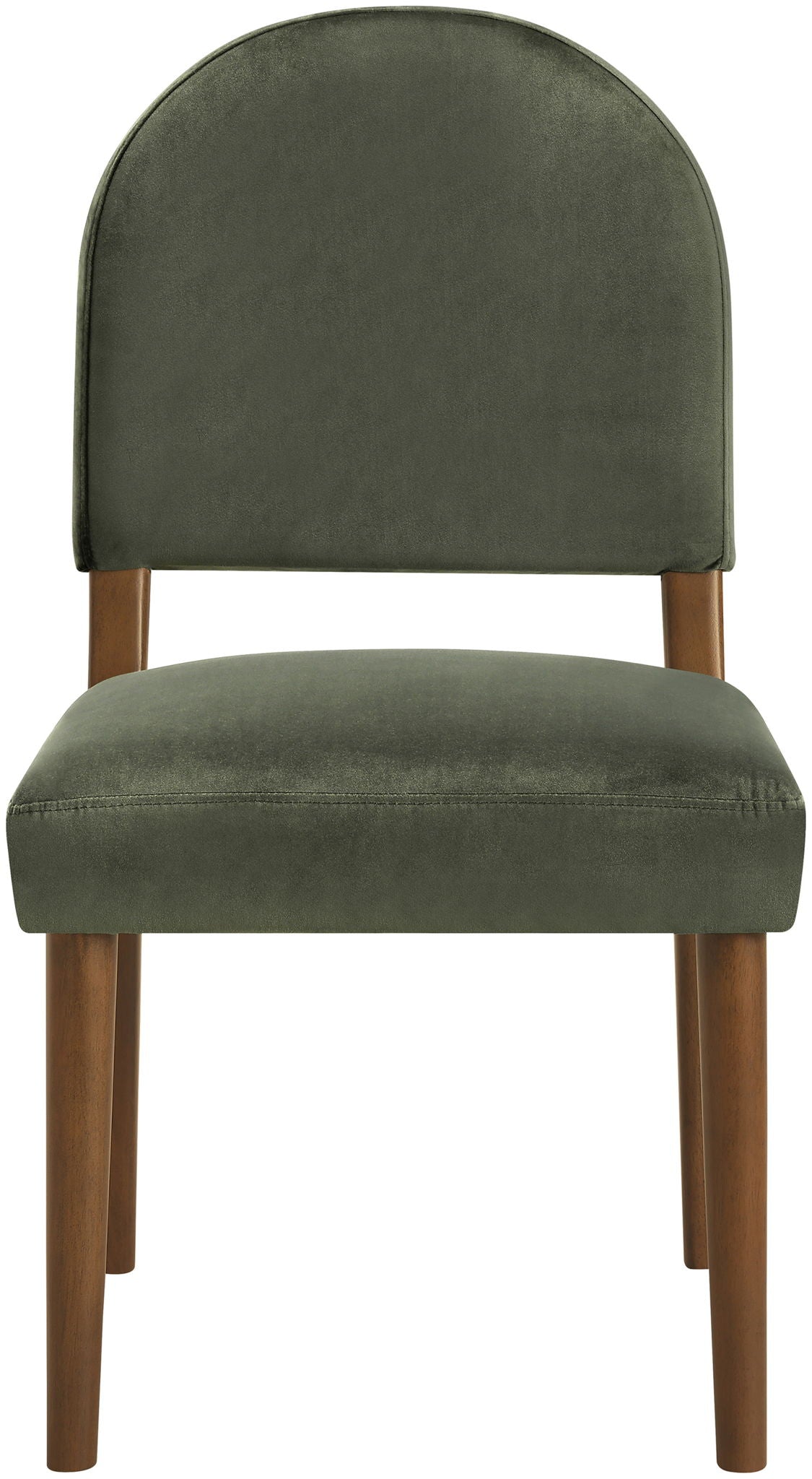 Varinelle - Velvet Dining Chair (Set of 2) - Walnut Frame - Urban Living Furniture (Los Angeles, CA)