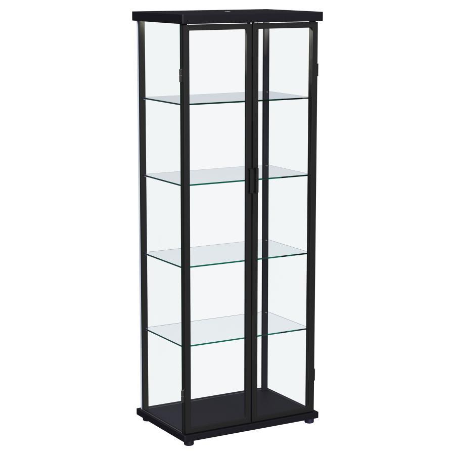 Aero - 5-Shelf Display Curio Cabinet With Led Lighting - Urban Living Furniture (Los Angeles, CA)