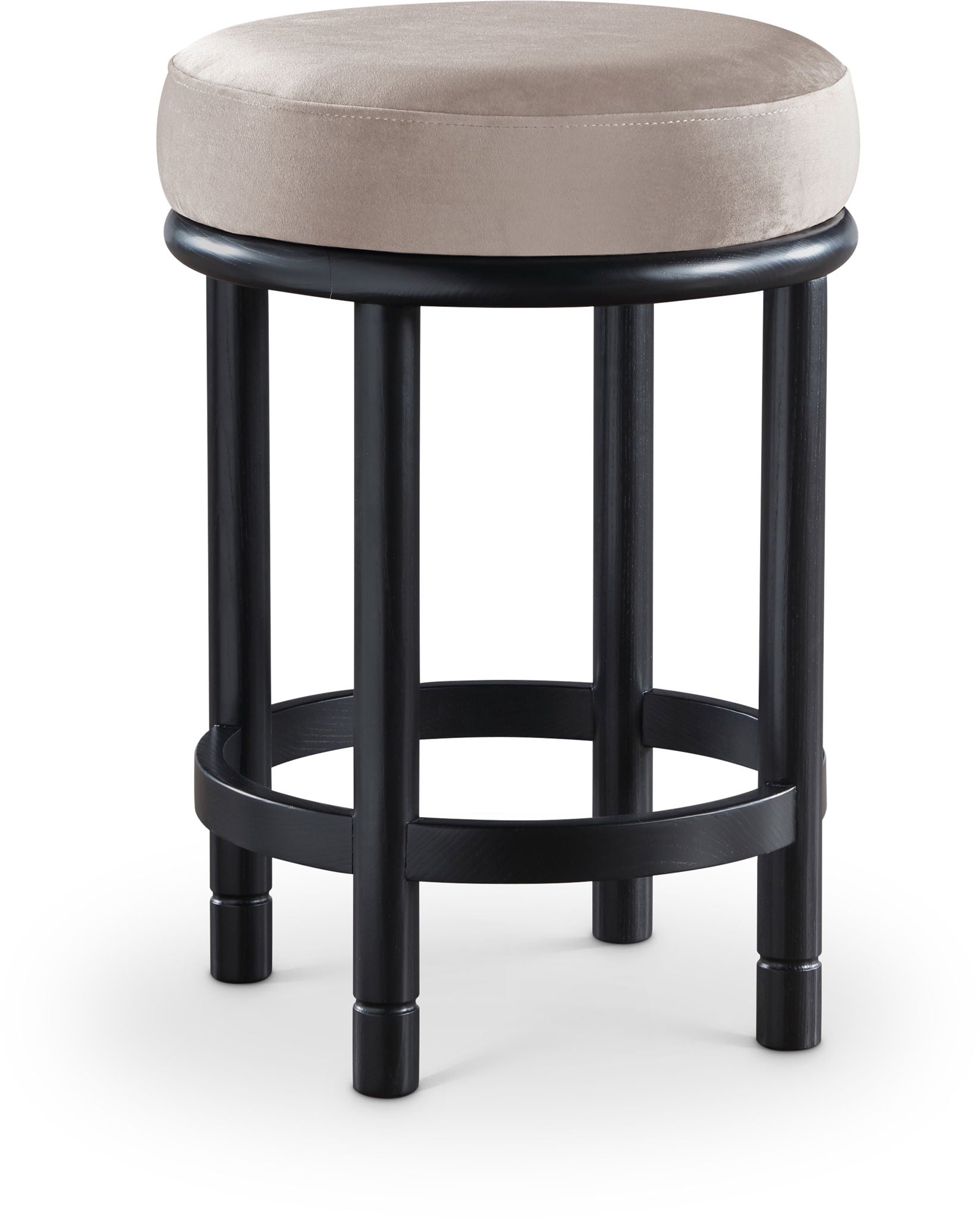 Monette - Counter Stool With Black Base - Urban Living Furniture (Los Angeles, CA)