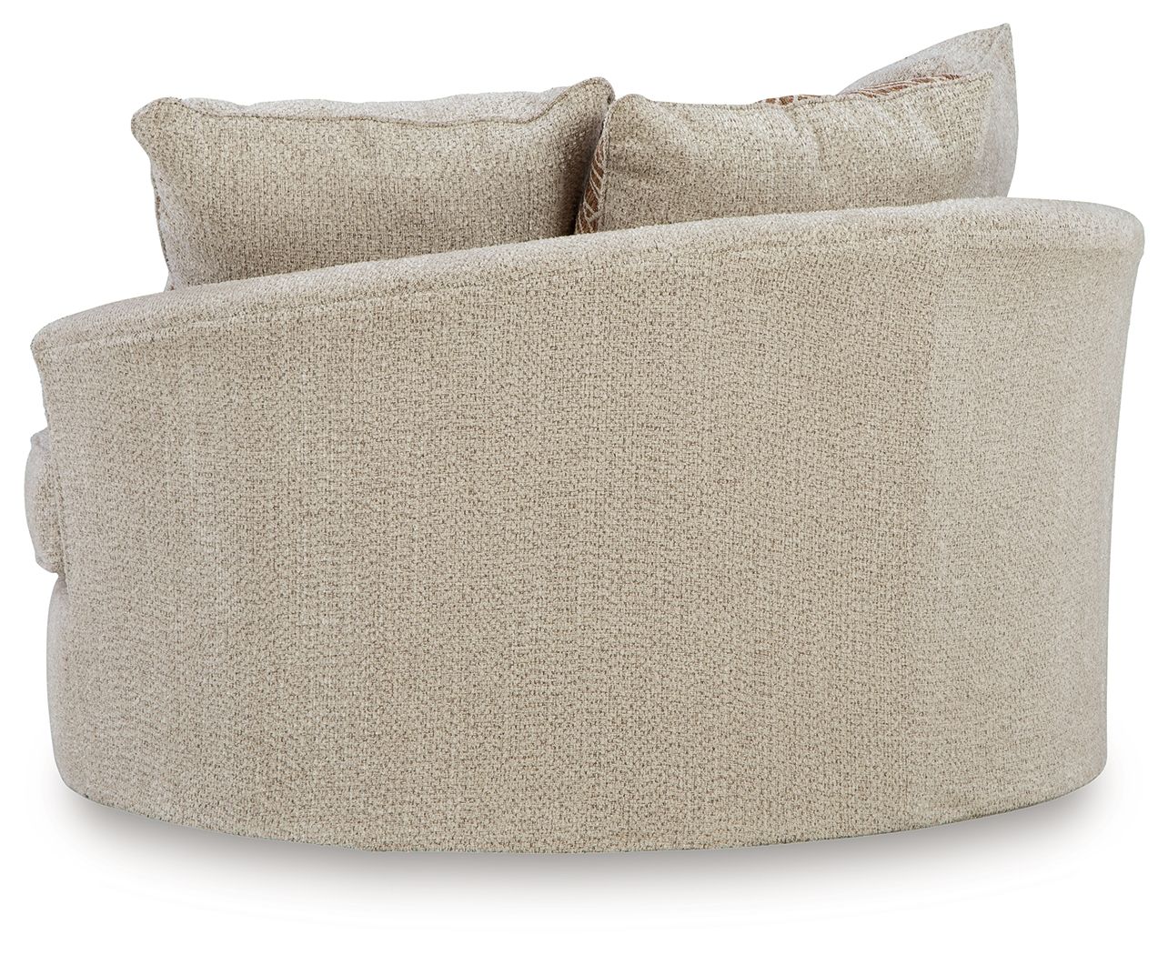 Steelwater Retreat - Oversized Swivel Accent Chair - Latte - Urban Living Furniture (Los Angeles, CA)