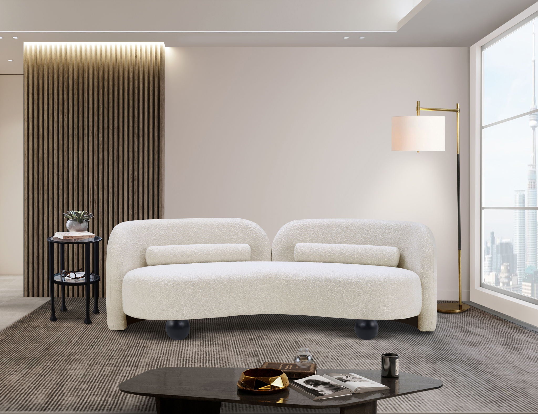 Daphne - Boucle Sofa - Urban Living Furniture (Los Angeles, CA)
