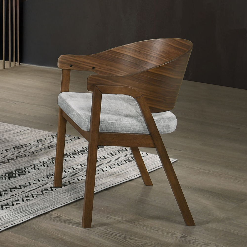 Hoyte - Arm Chair (Set of 2) - Walnut - Urban Living Furniture (Los Angeles, CA)