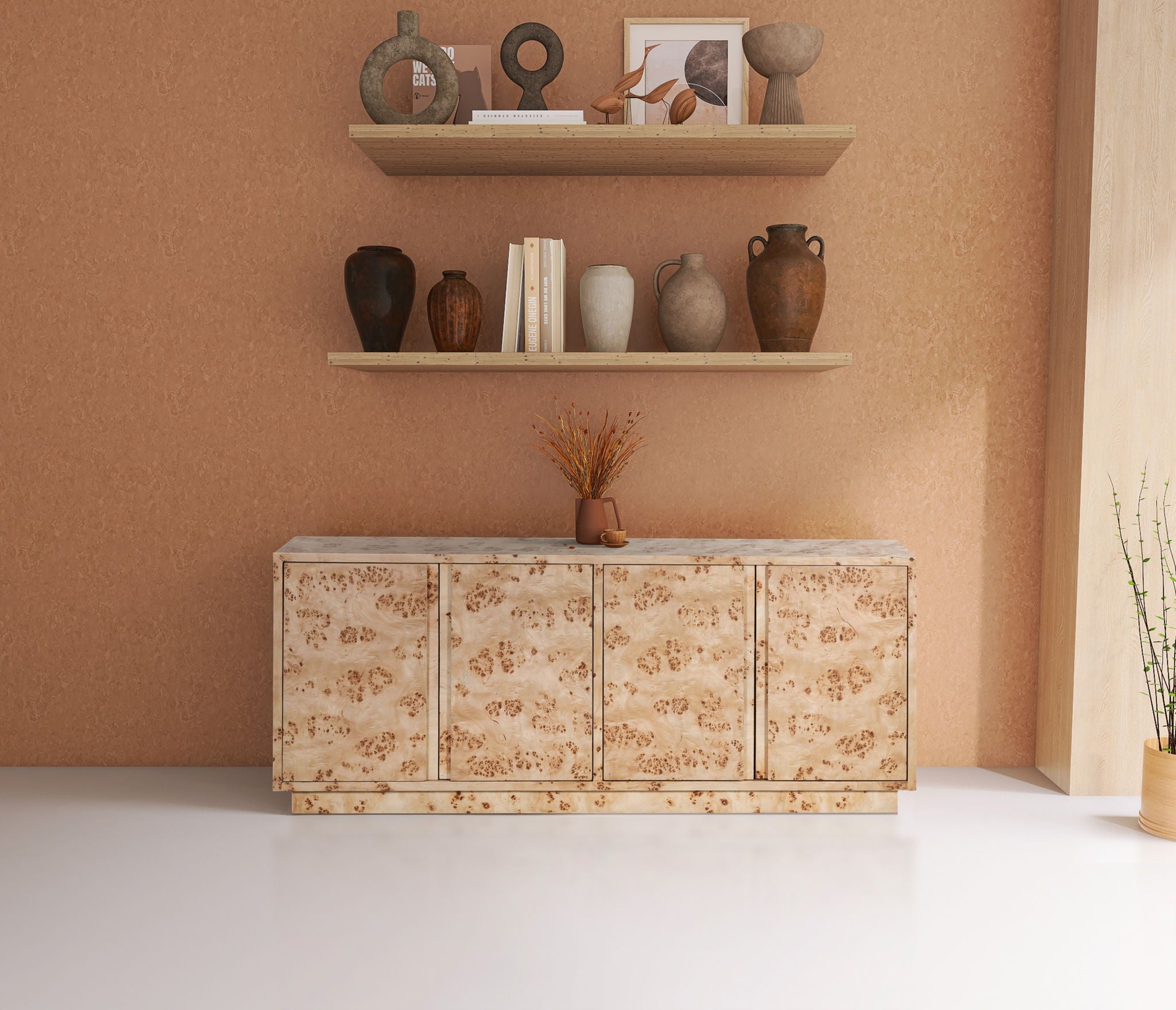 Cyrus - Wood Sideboard / Buffet - Natural - Urban Living Furniture (Los Angeles, CA)