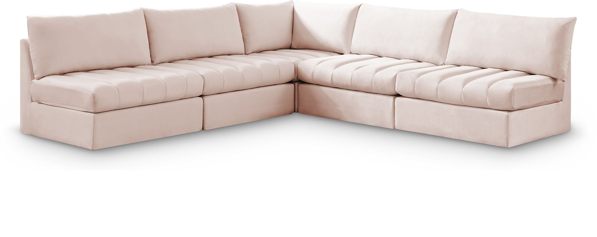 Jacob - Modular Corner Armless Sectional 5 Piece - Urban Living Furniture (Los Angeles, CA)