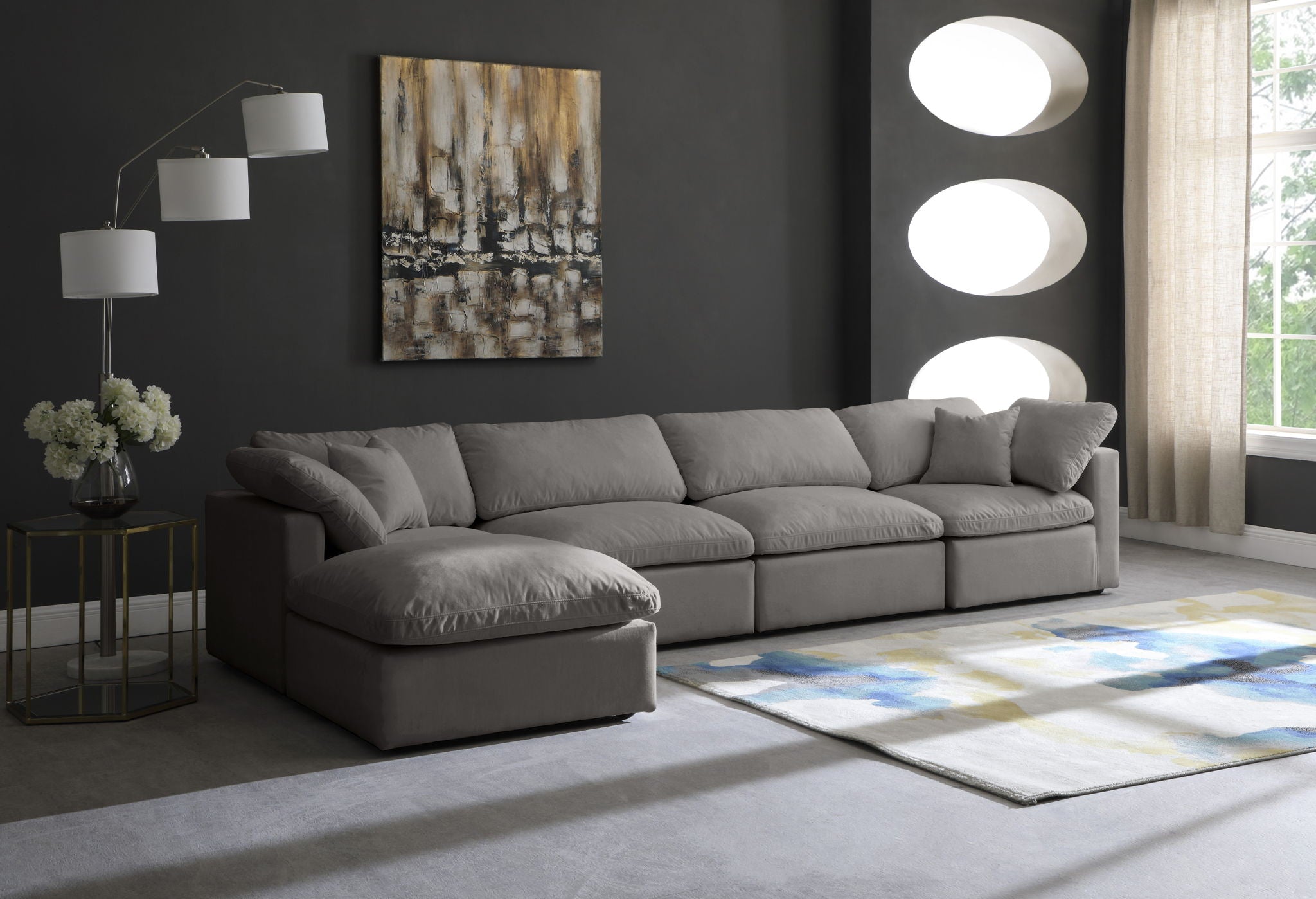 Plush - 5 Piece Modular Sectional - Urban Living Furniture (Los Angeles, CA)