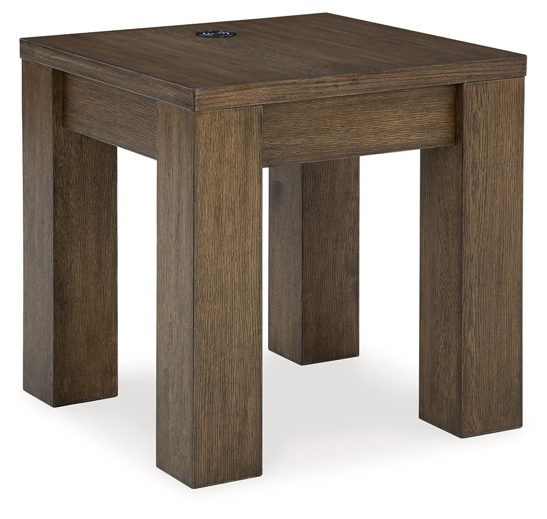 Rosswain - Warm Brown - Square End Table - Urban Living Furniture (Los Angeles, CA)