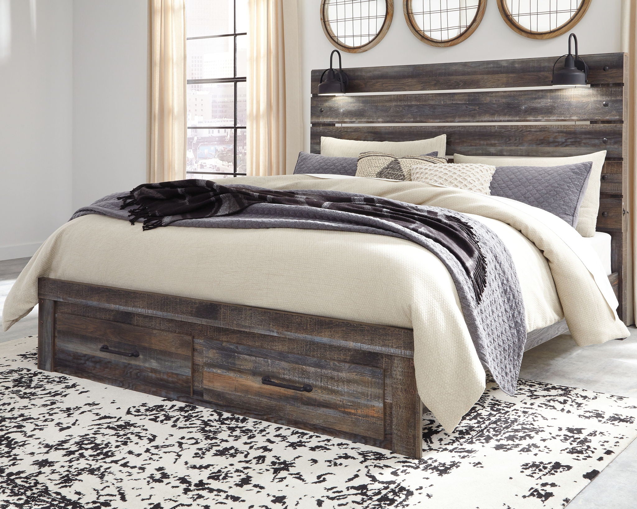 Drystan - Panel Bed - Urban Living Furniture (Los Angeles, CA)
