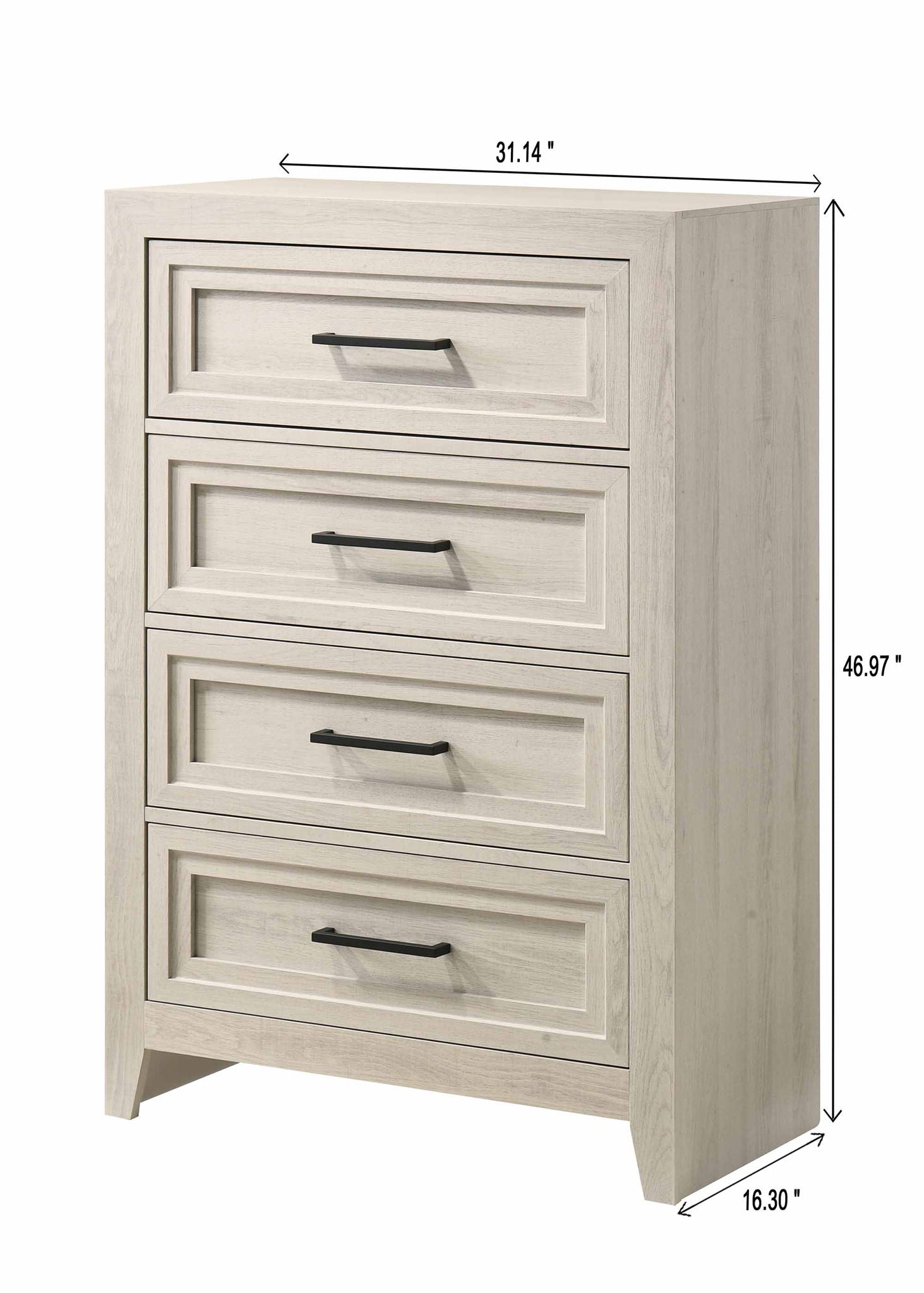 Lorraine - Chest - Antique White - Urban Living Furniture (Los Angeles, CA)