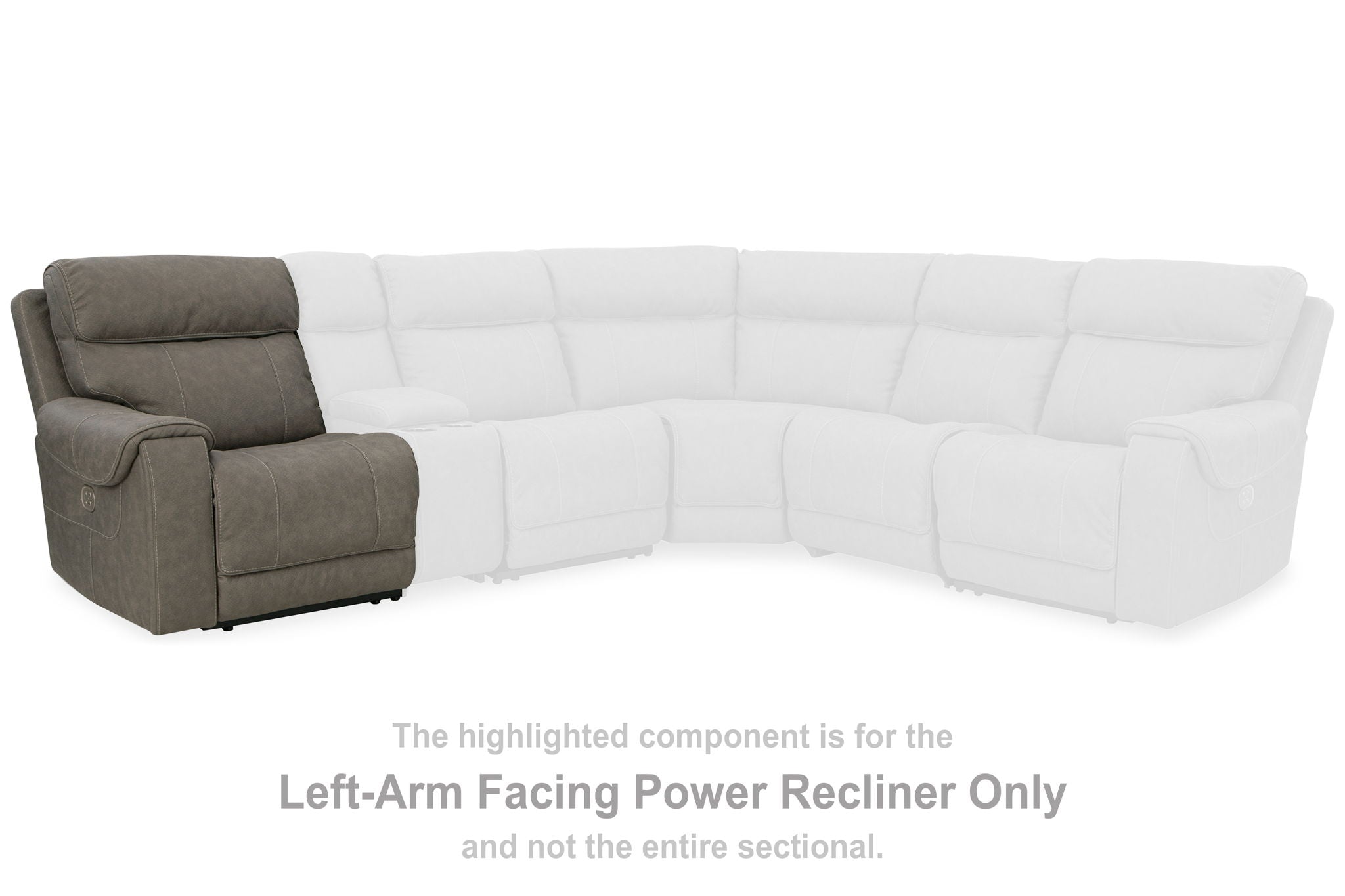 Starbot - Fossil - Laf Zero Wall Power Recliner - Urban Living Furniture (Los Angeles, CA)