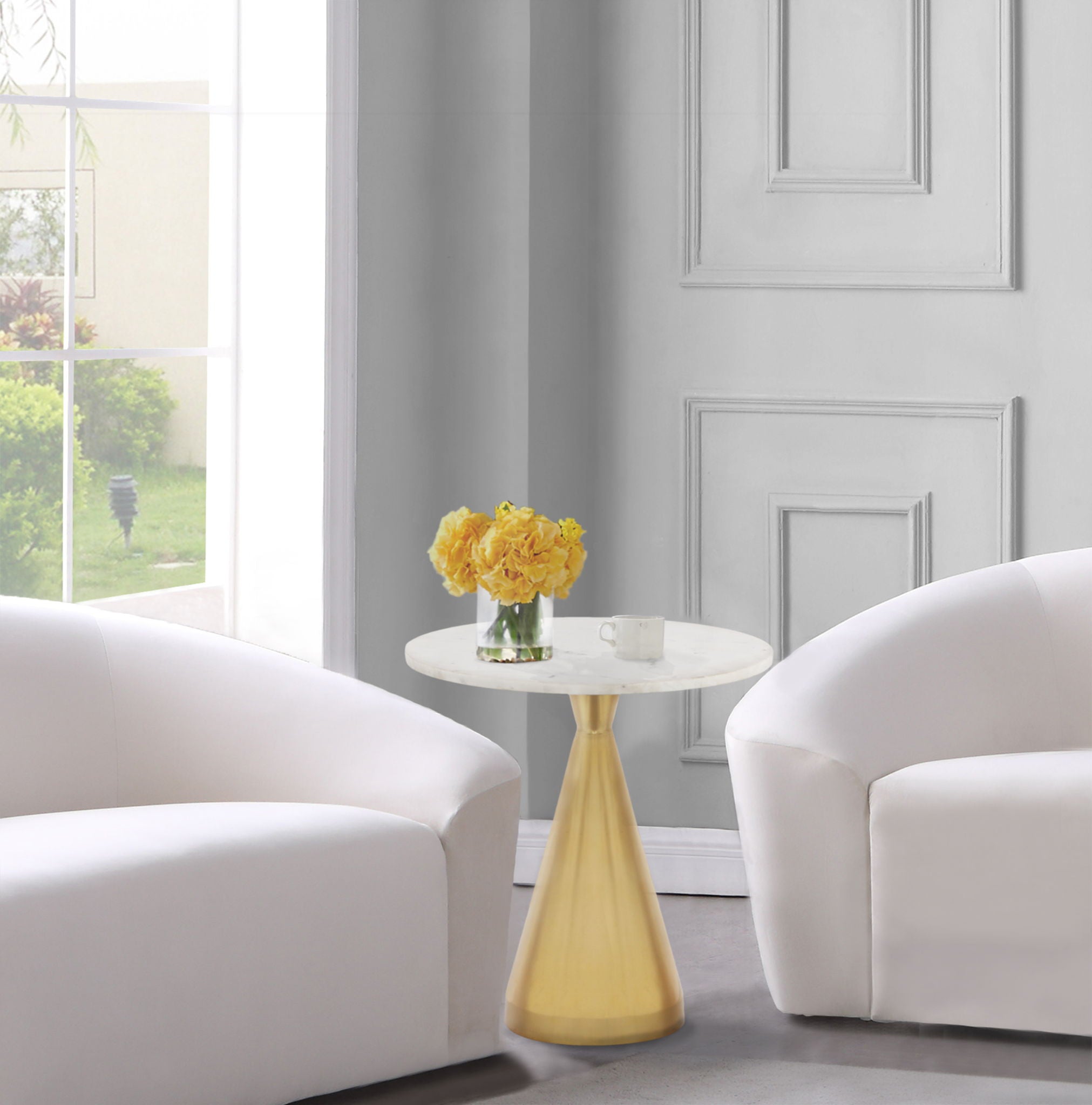 Emery - End Table - White - Urban Living Furniture (Los Angeles, CA)