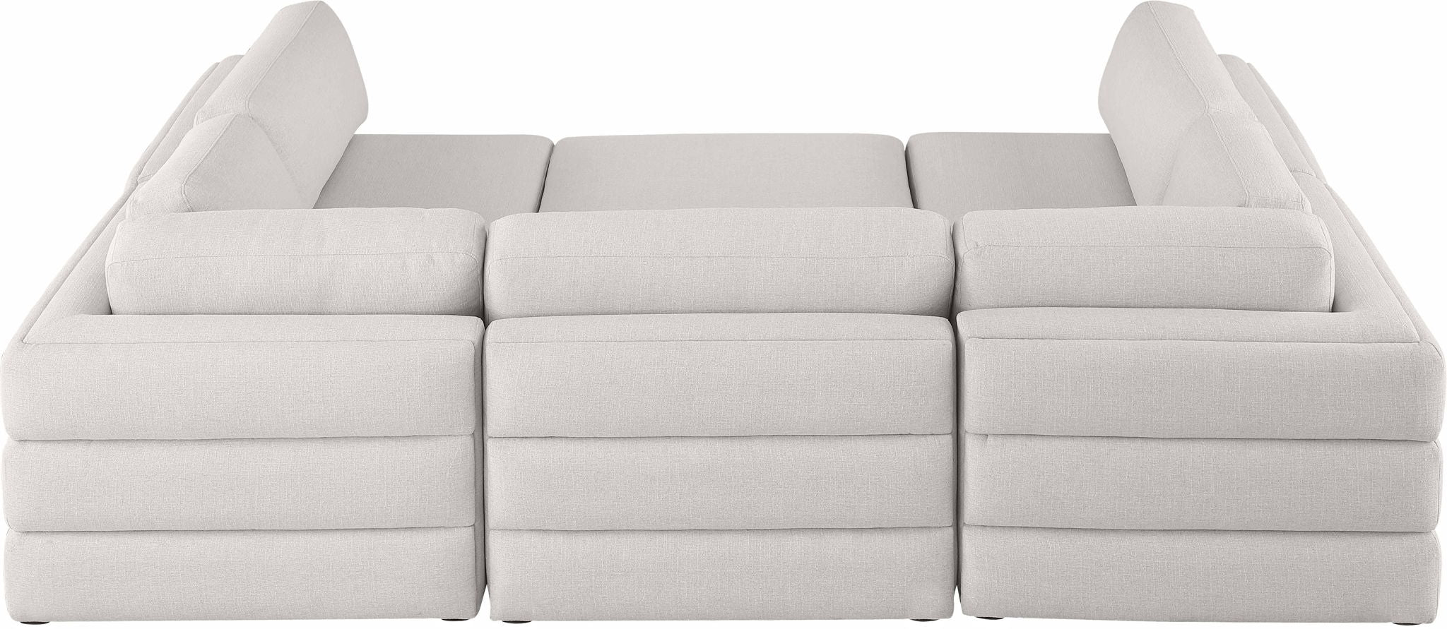Beckham - 6 Piece Modular U-Shaped Armless Sectional - Urban Living Furniture (Los Angeles, CA)