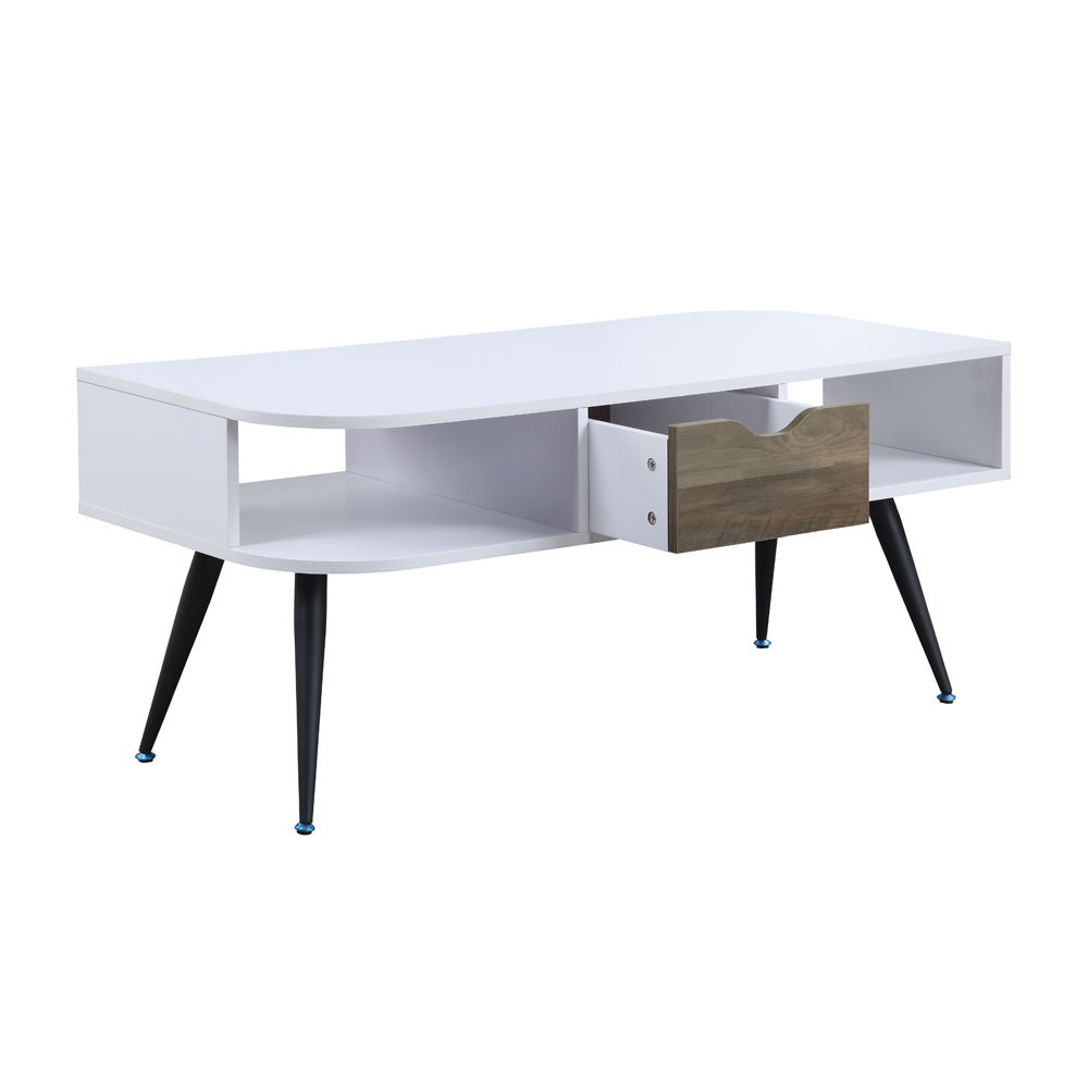 Halima - Coffee Table - White & Black - Urban Living Furniture (Los Angeles, CA)