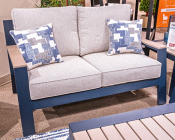 East Beach - Blue - Loveseat With Cushion - Urban Living Furniture (Los Angeles, CA)