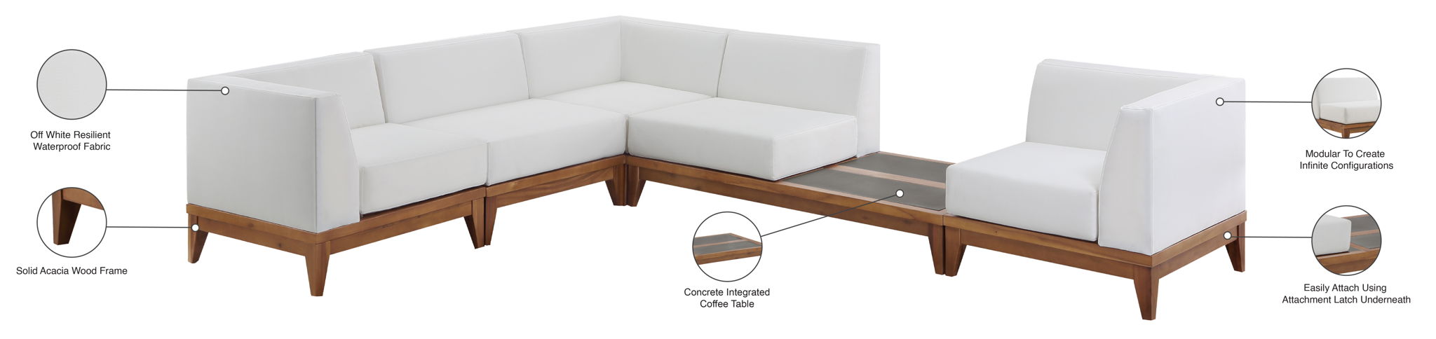 Rio - Modular Sectional - Urban Living Furniture (Los Angeles, CA)