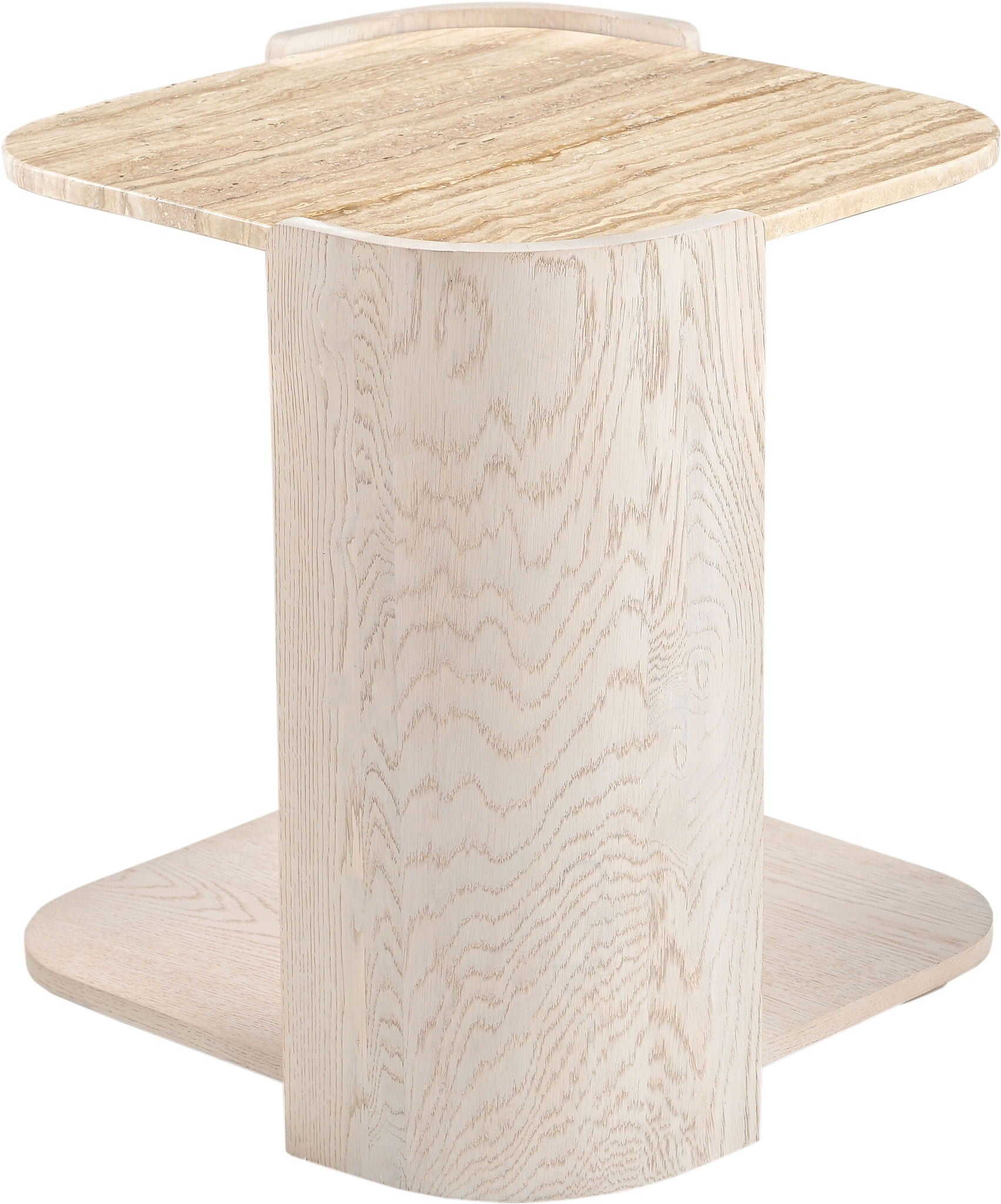 Calabria - Marble And Oak Wood Table - Urban Living Furniture (Los Angeles, CA)