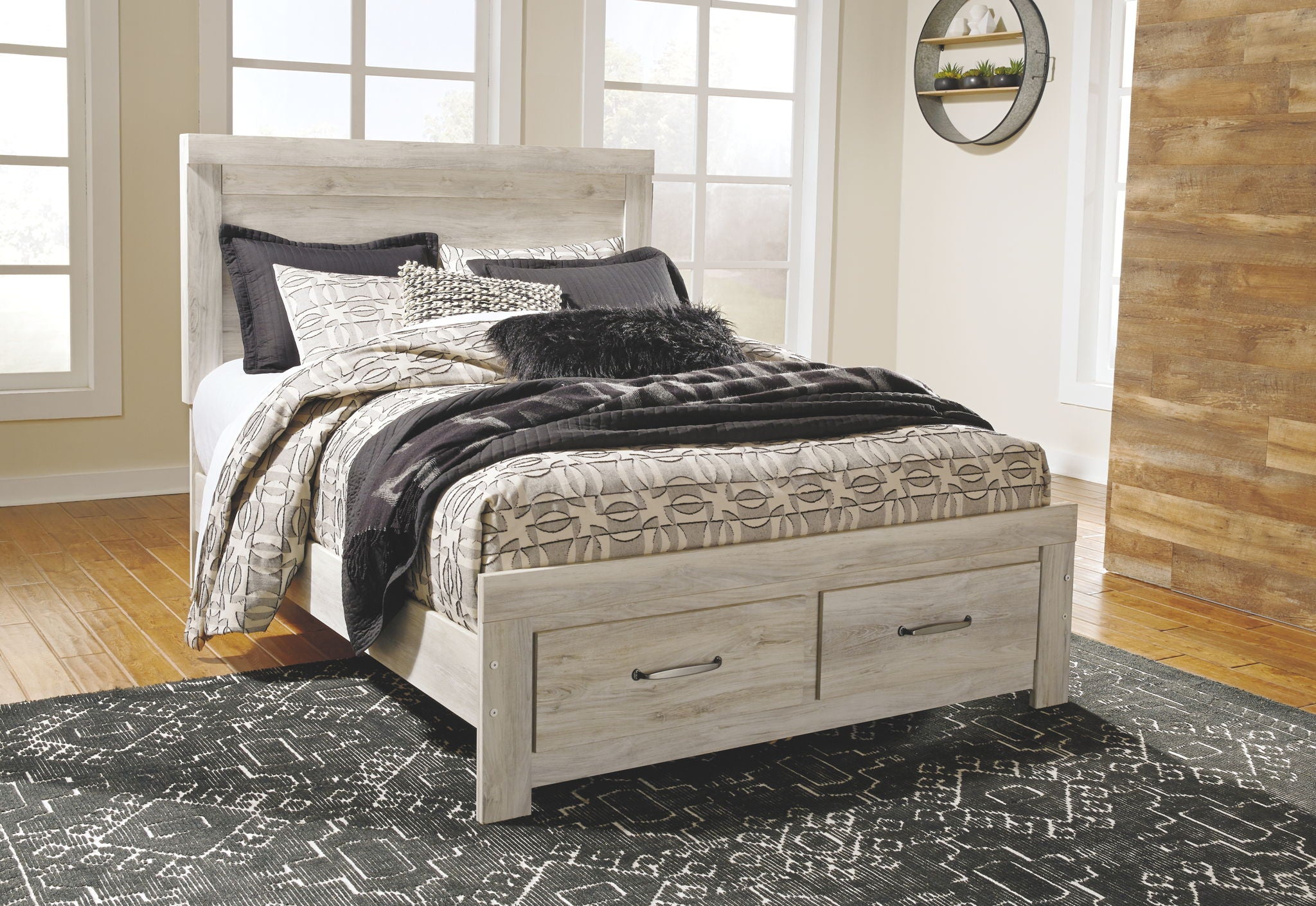 Bellaby - Dresser, Mirror, Platform Bed With Storage Drawers Set - Urban Living Furniture (Los Angeles, CA)