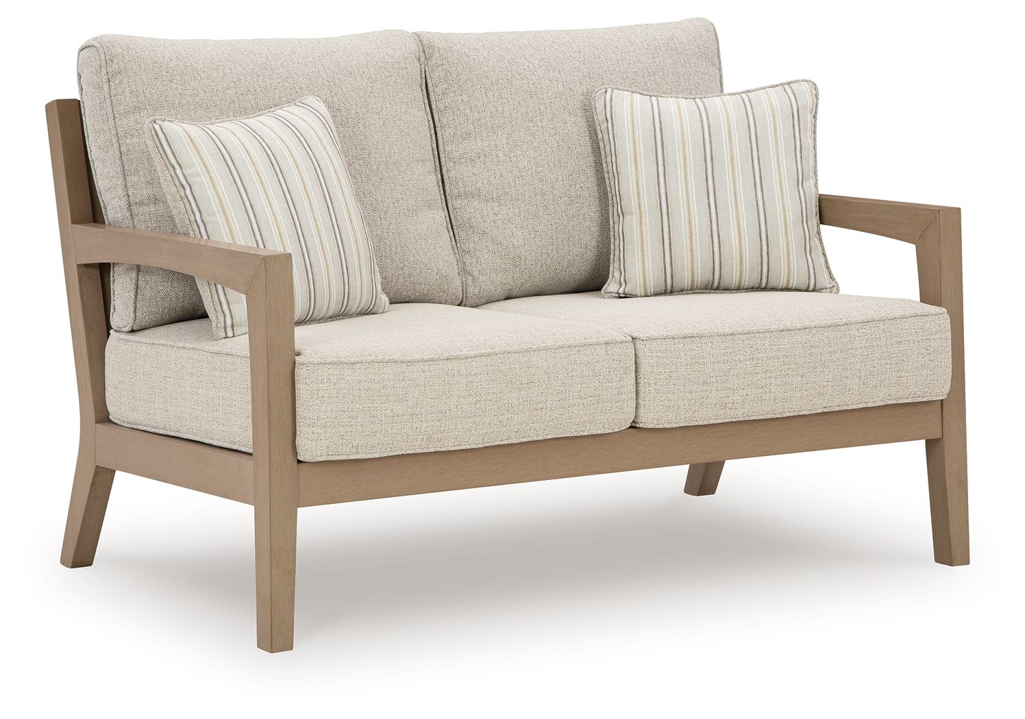 Hallow Creek - Driftwood - Loveseat With Cushion - Urban Living Furniture (Los Angeles, CA)