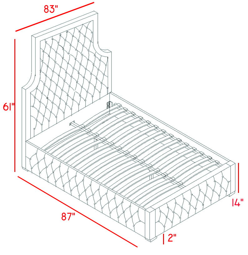 Sedona - Bed - Urban Living Furniture (Los Angeles, CA)