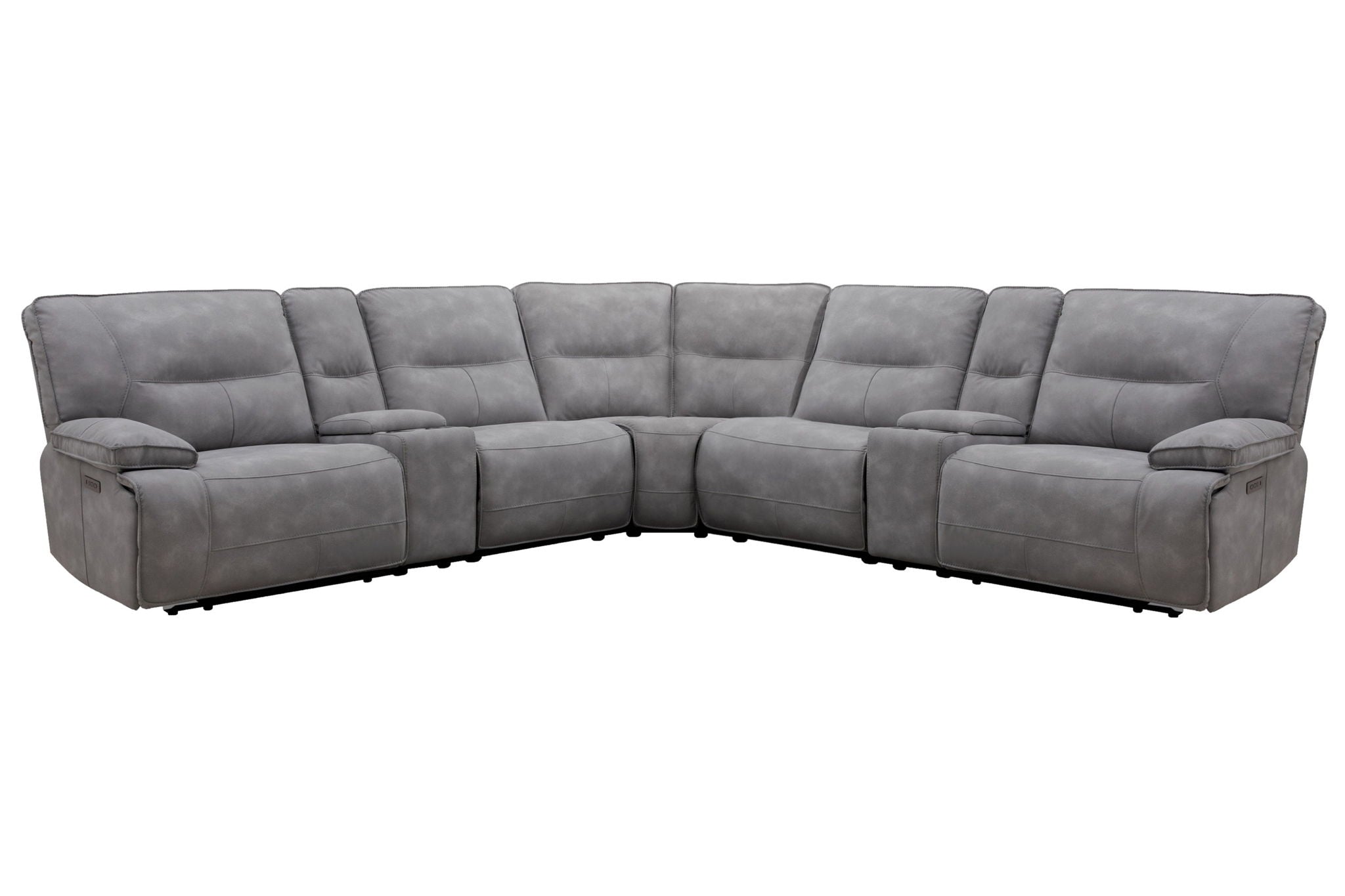 Gladiator - 6 Piece Modular Power Reclining Sectional - Urban Living Furniture (Los Angeles, CA)