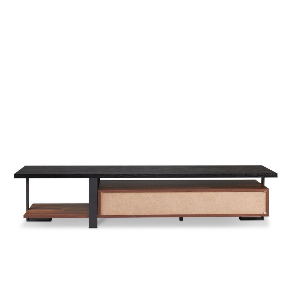 Elling - TV Stand - Walnut & Black - Urban Living Furniture (Los Angeles, CA)