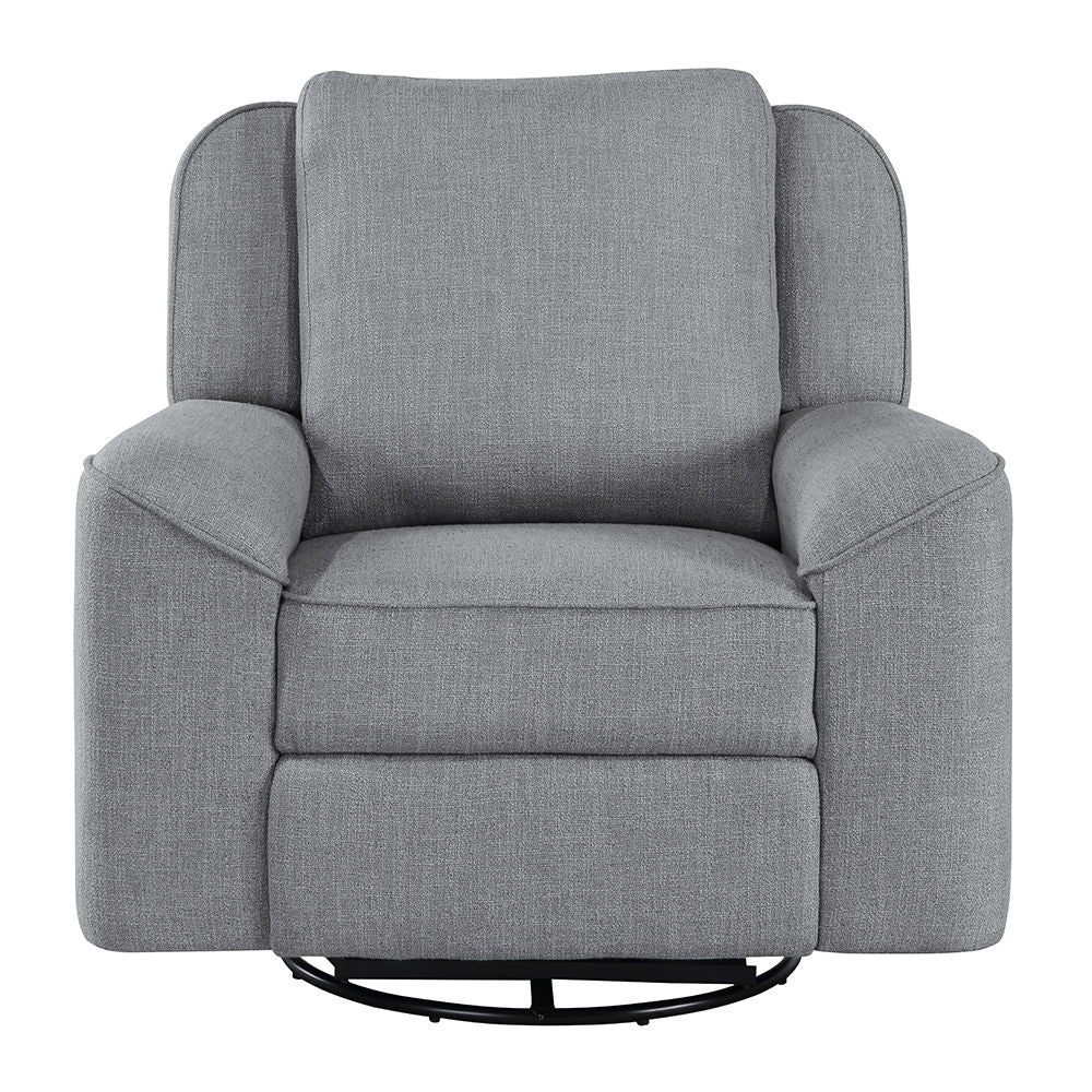 Destiny - Glider Recliner With Swivel - Gray Linen - Urban Living Furniture (Los Angeles, CA)