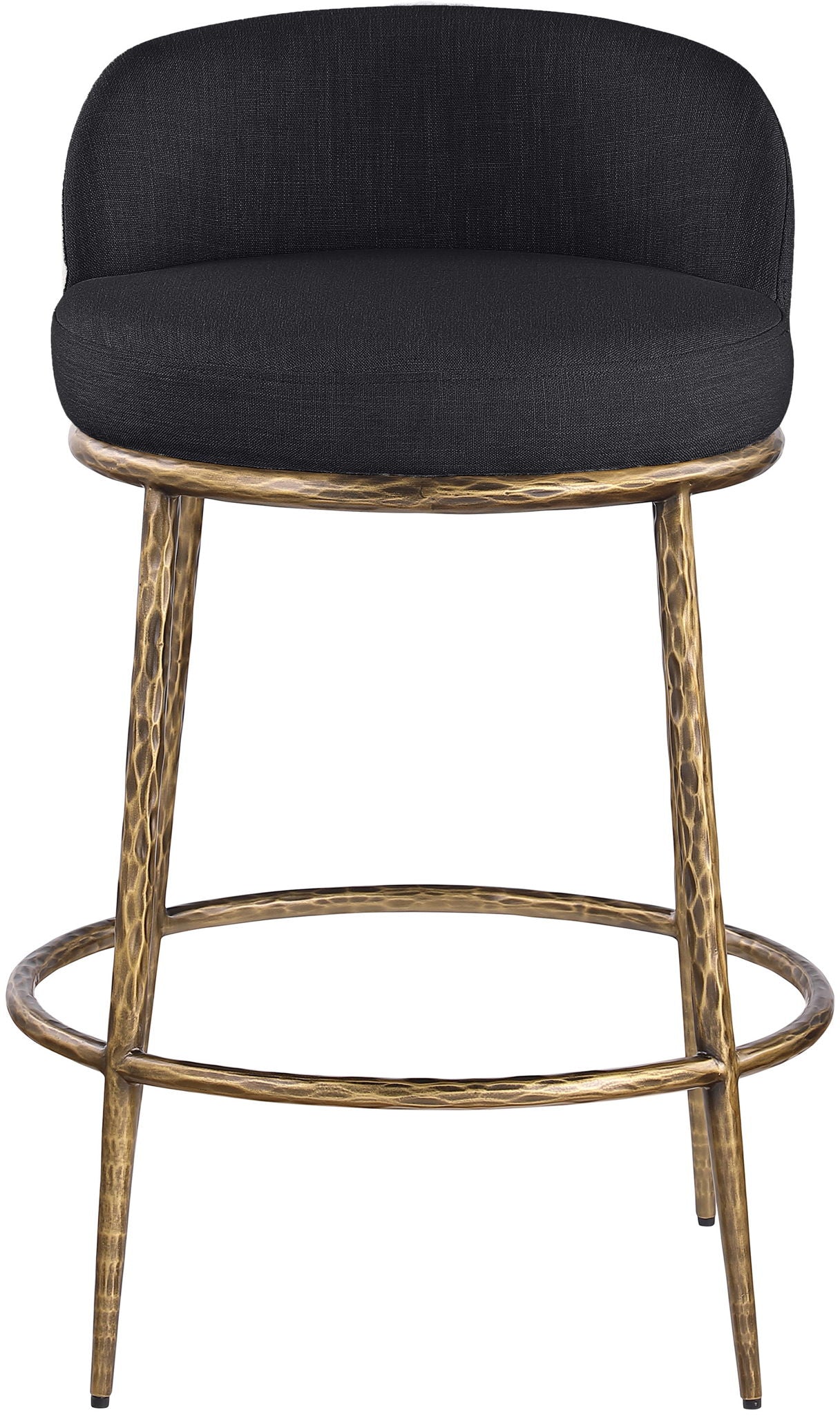 Ferro - Upholstered Counter Stool With Brushed Gold Base - Urban Living Furniture (Los Angeles, CA)