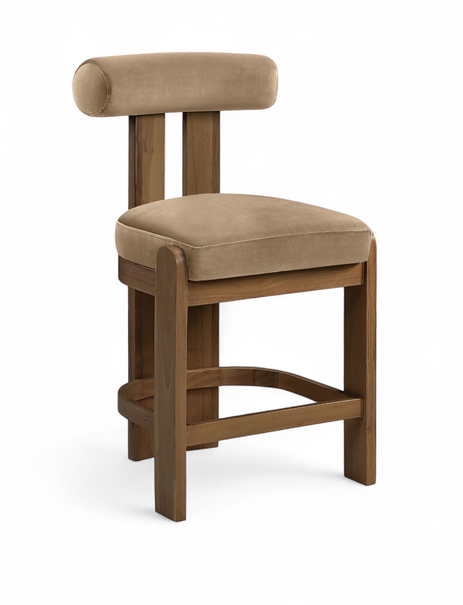 Arienzo - Velvet Upholstered Counter Stool (Set of 2) - Urban Living Furniture (Los Angeles, CA)