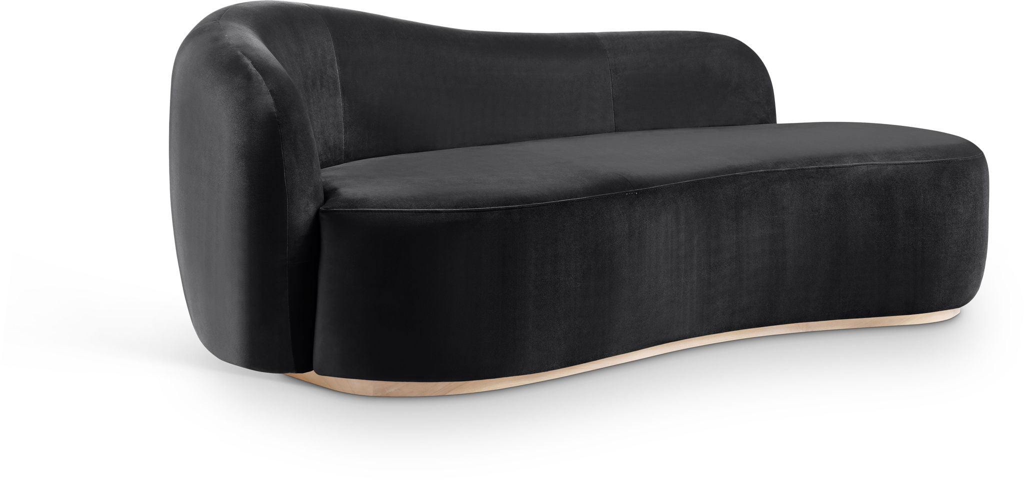 Gustavo - Velvet Upholstered Chaise - Urban Living Furniture (Los Angeles, CA)