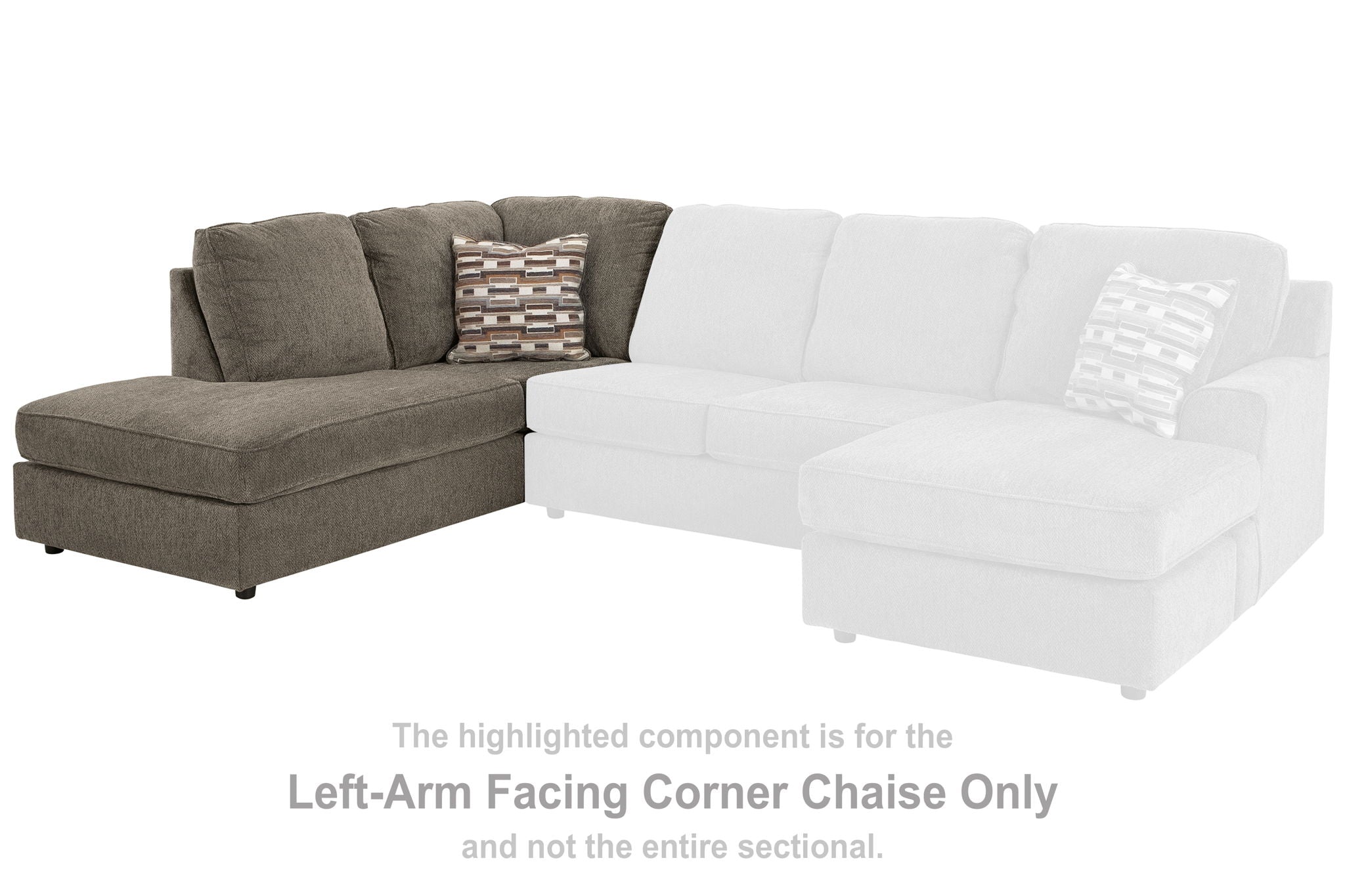 O'phannon - Corner Chaise - Urban Living Furniture (Los Angeles, CA)