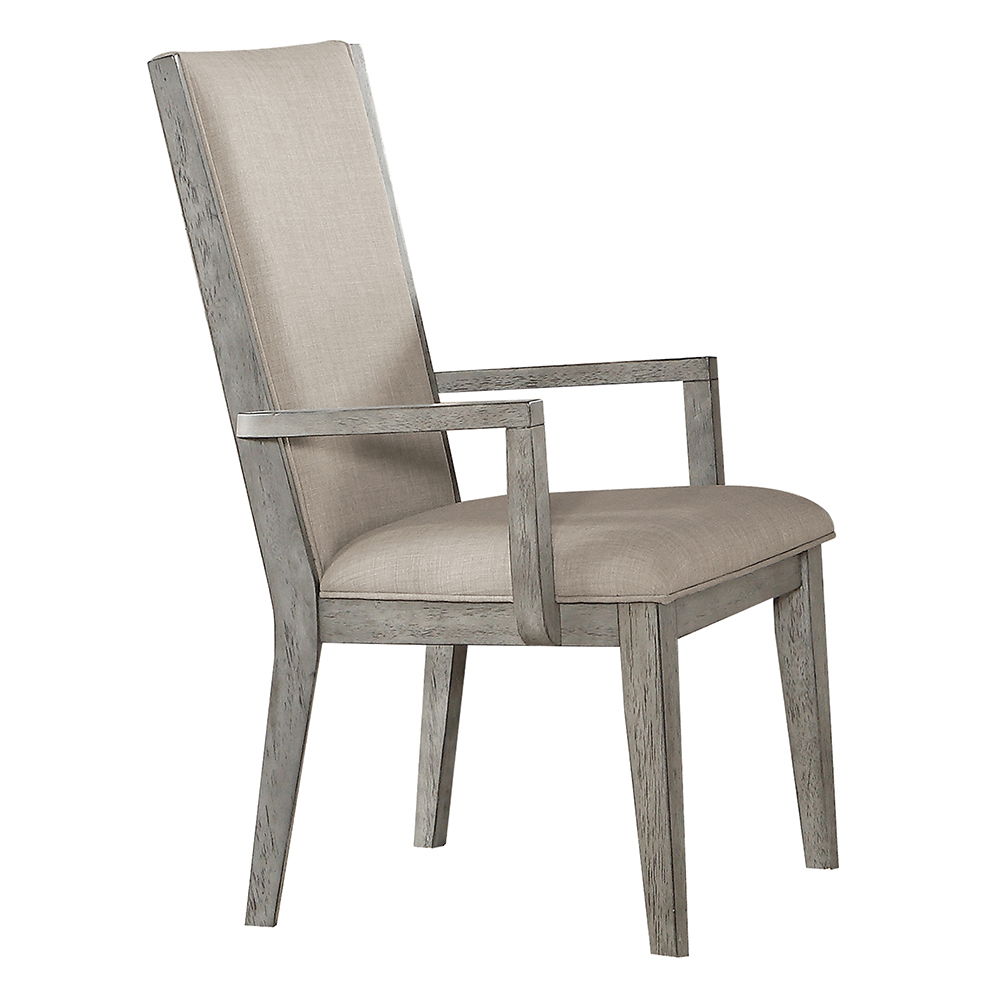 Rocky - Arm Chair (Set of 2) - Fabric & Gray Oak - Urban Living Furniture (Los Angeles, CA)