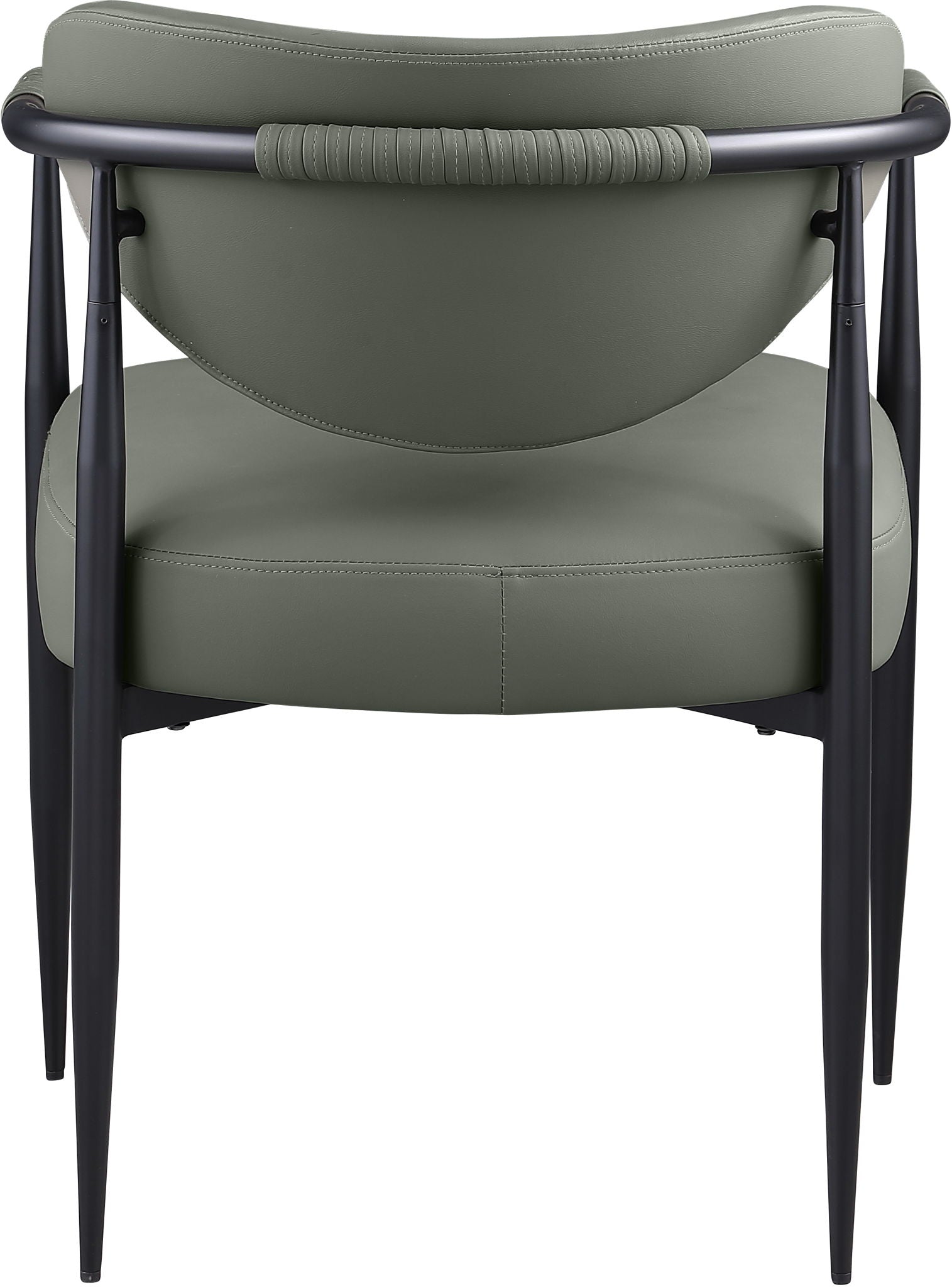 Virella - faux Leather Upholstered Dining Chair (Set of 2) - Black Base