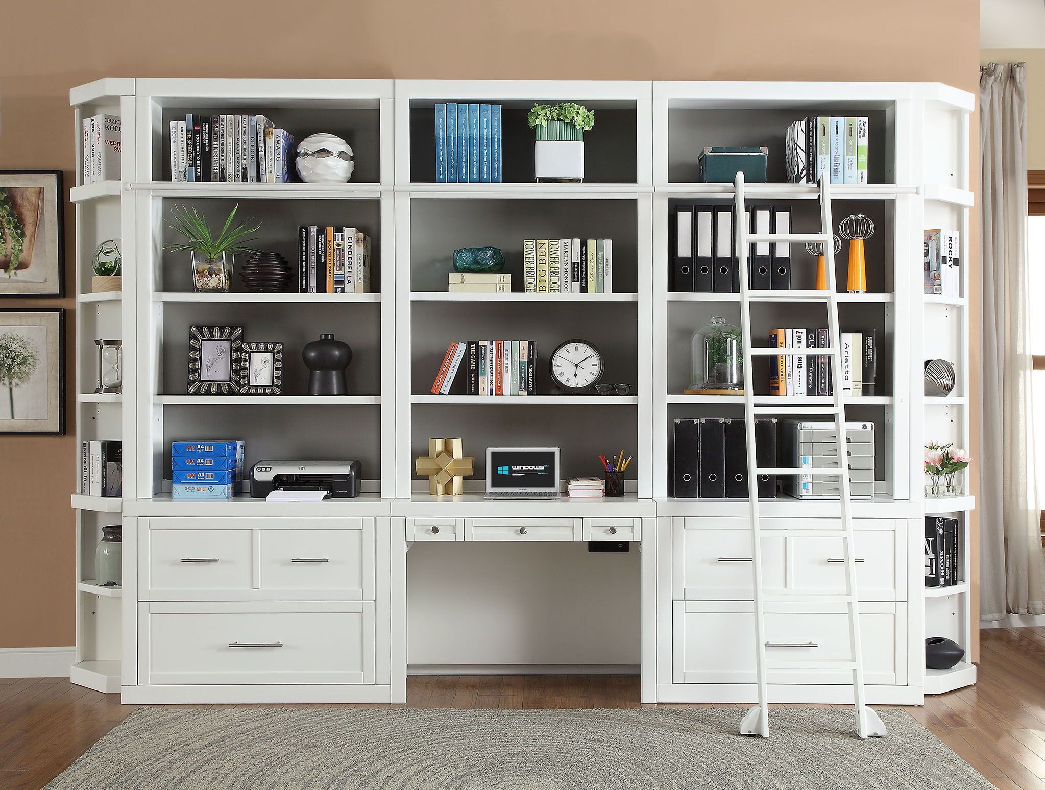 Catalina - Workspace Library Wall - Urban Living Furniture (Los Angeles, CA)