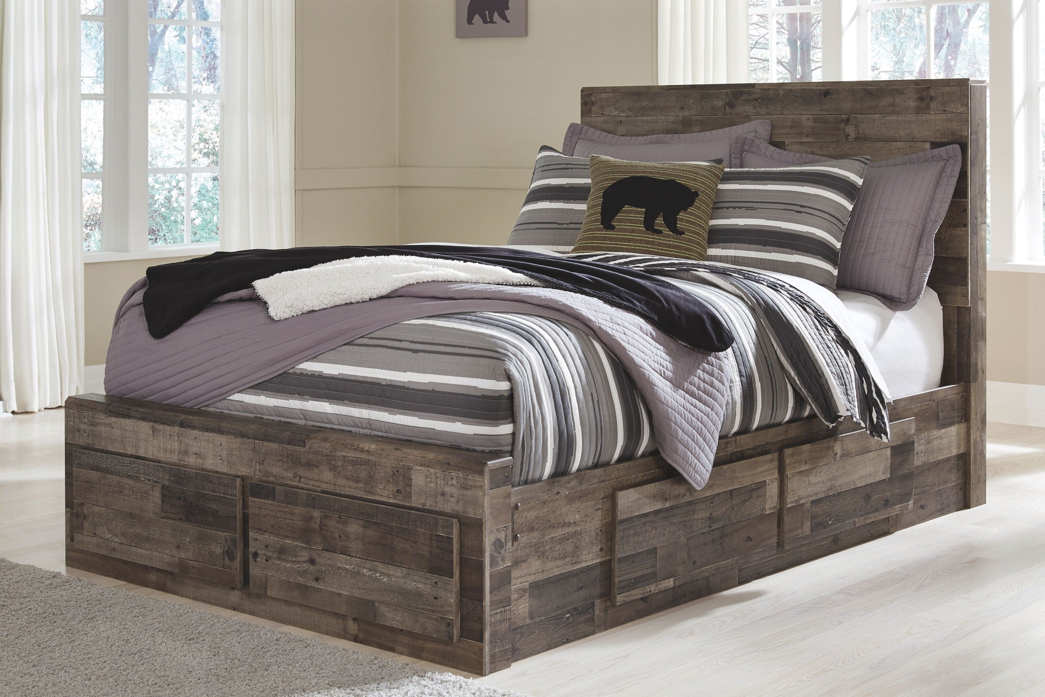 Derekson - Panel Bed - Urban Living Furniture (Los Angeles, CA)