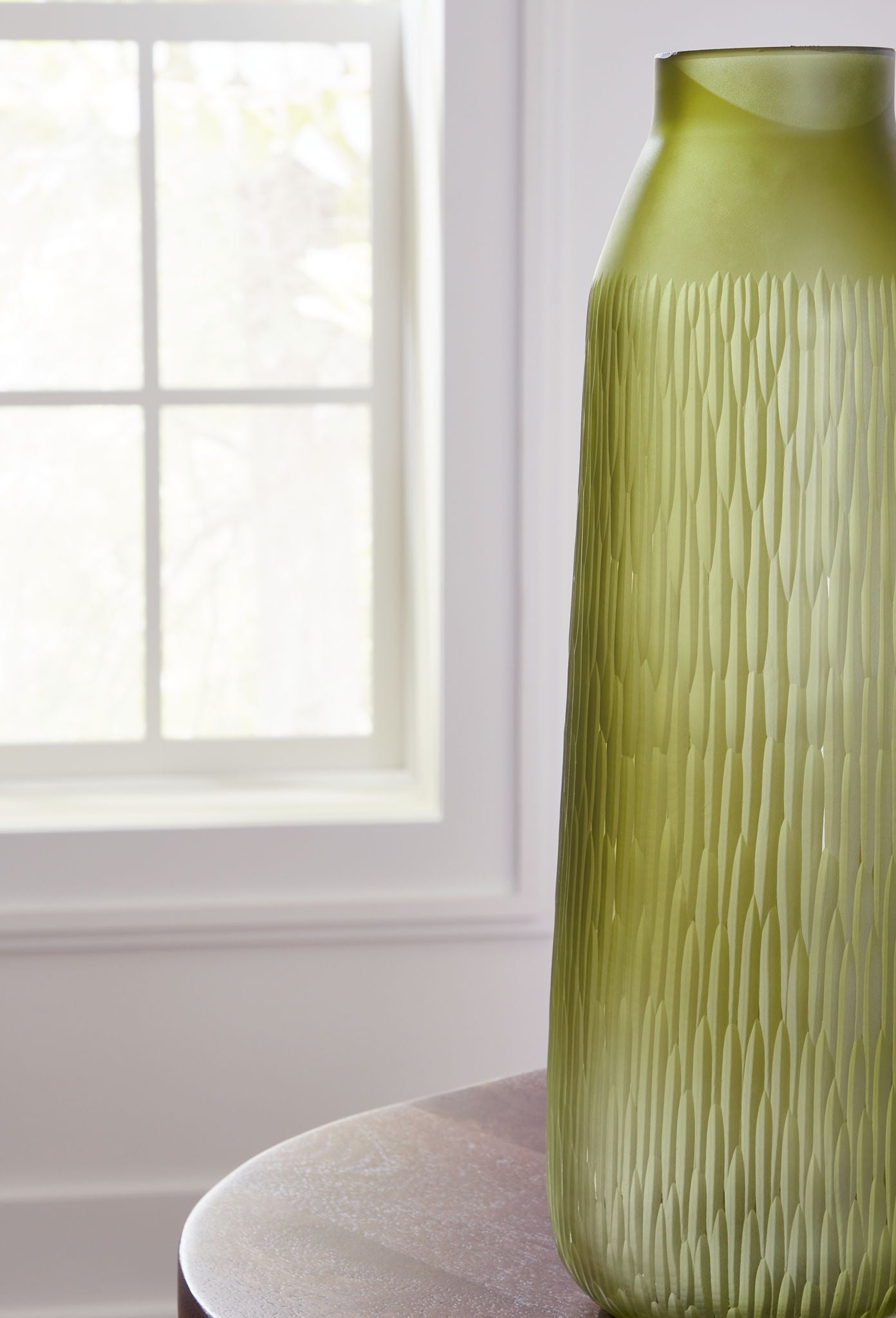 Scottyard - Vase - 17" - Olive Green - Urban Living Furniture (Los Angeles, CA)