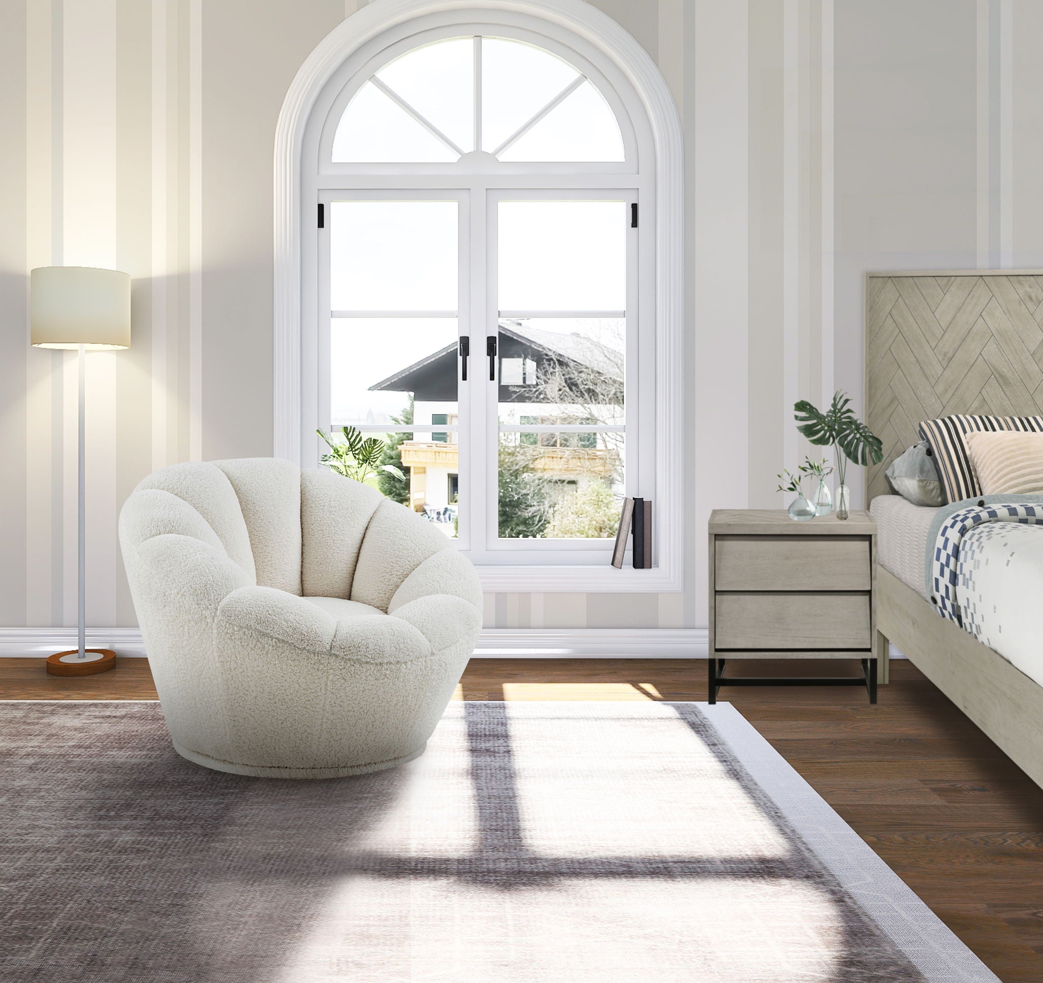 Dream - Accent Chair - White - Urban Living Furniture (Los Angeles, CA)