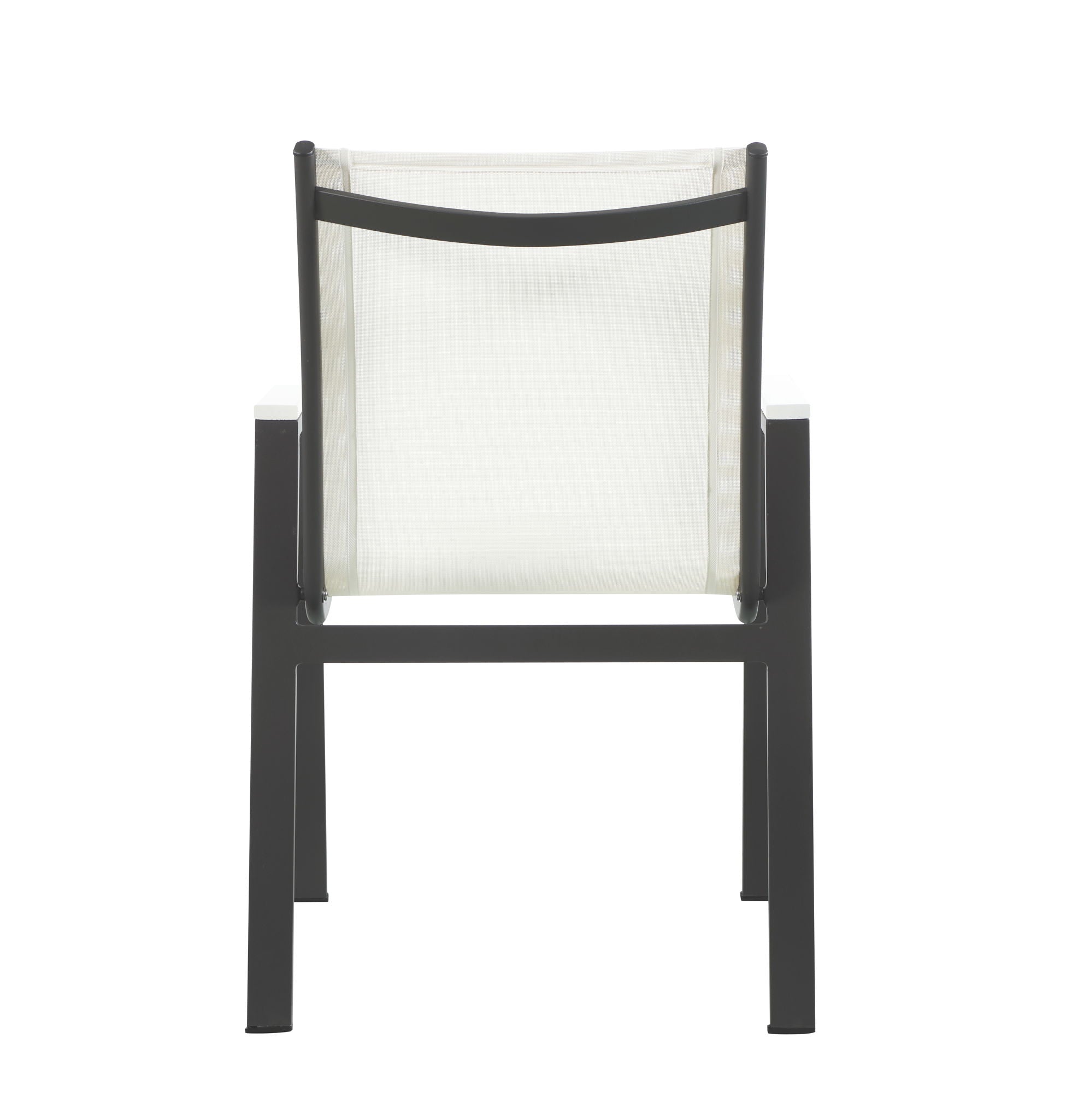Nizuc - Outdoor Patio Dining Arm Chair With Gray Frame (Set of 2) - Urban Living Furniture (Los Angeles, CA)